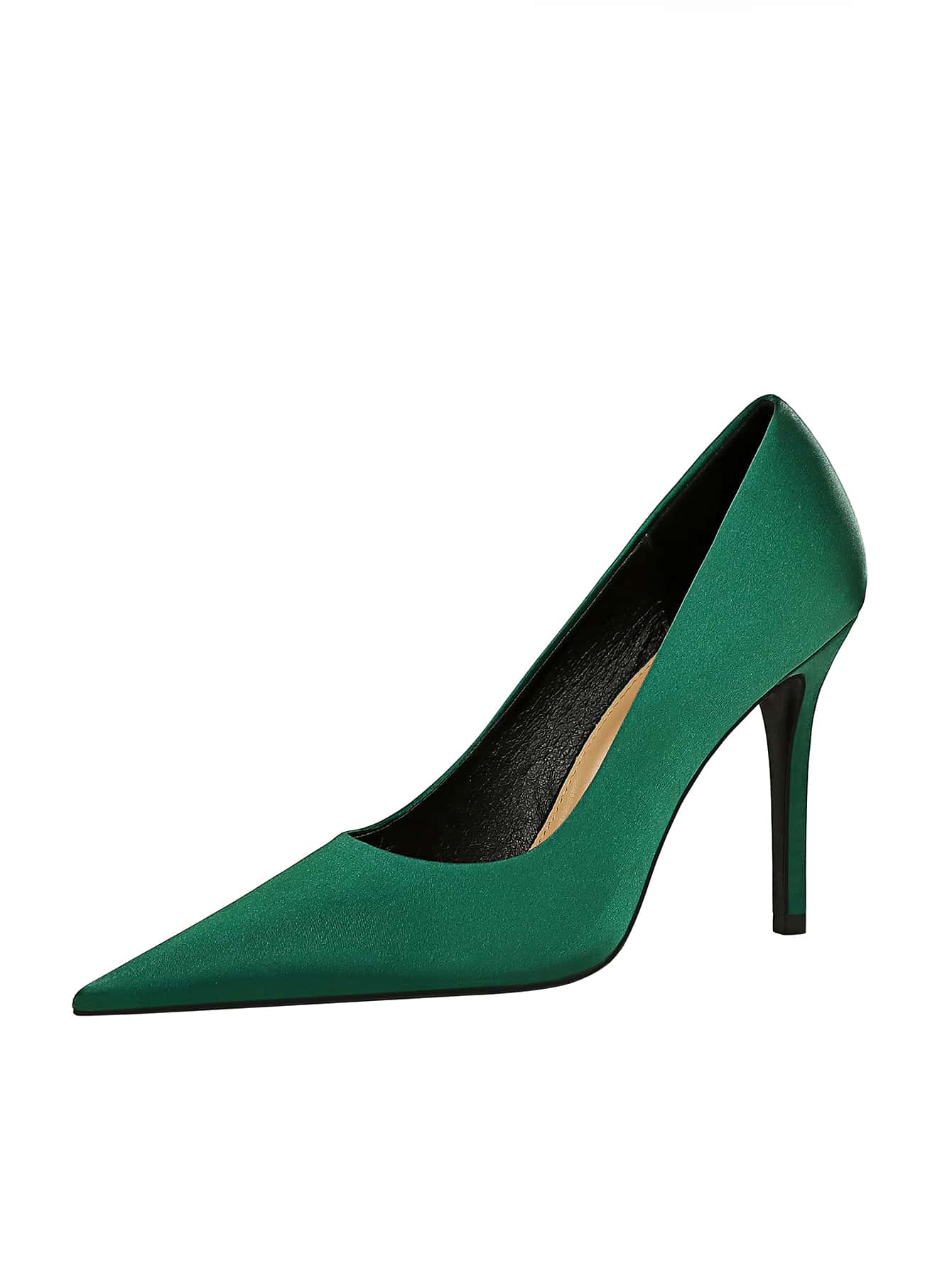 In Green Women Pumps