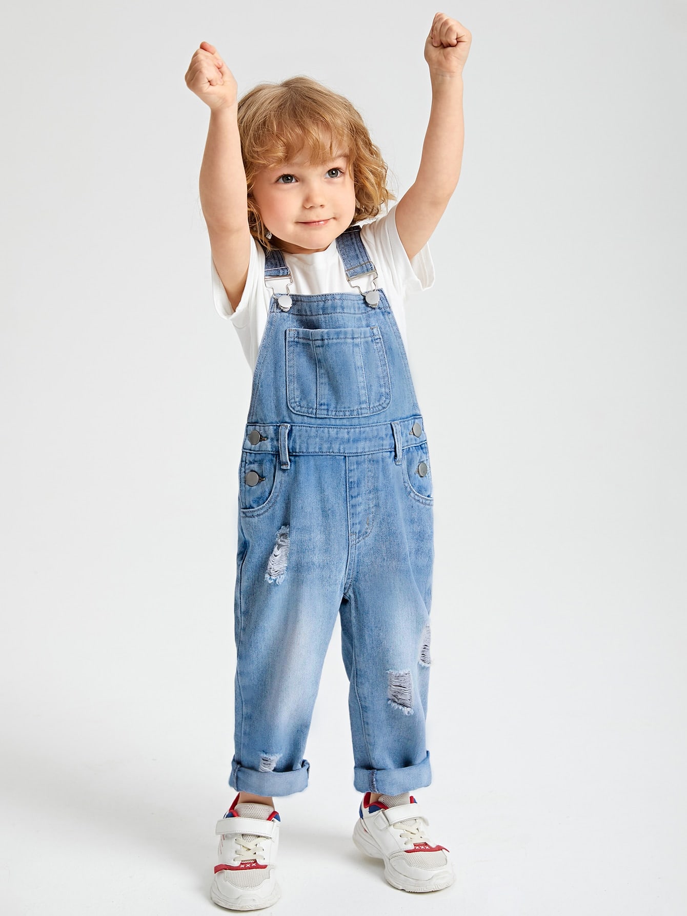 Young Boys Denim Overalls & Jumpsuits