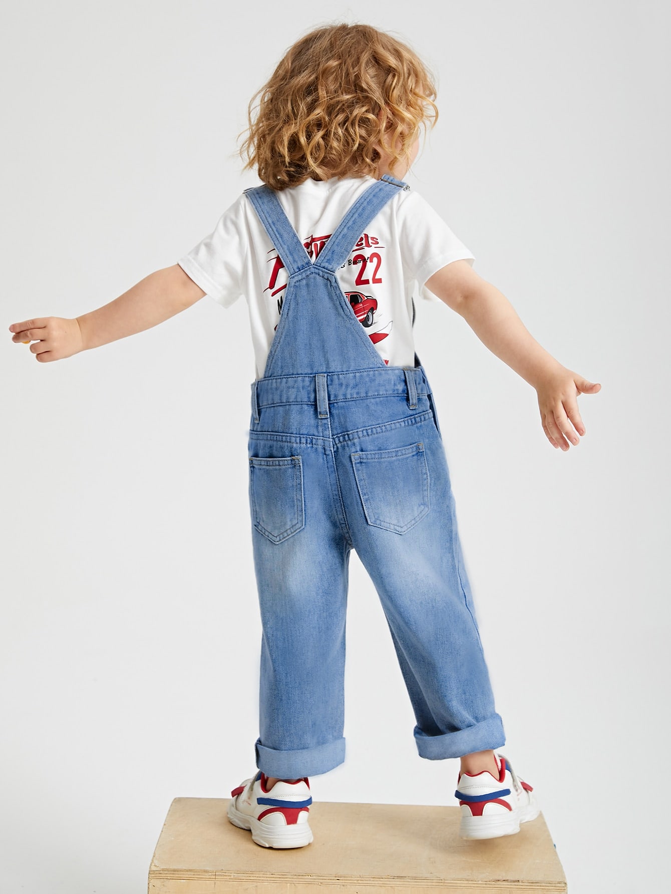 Young Boys Denim Overalls & Jumpsuits