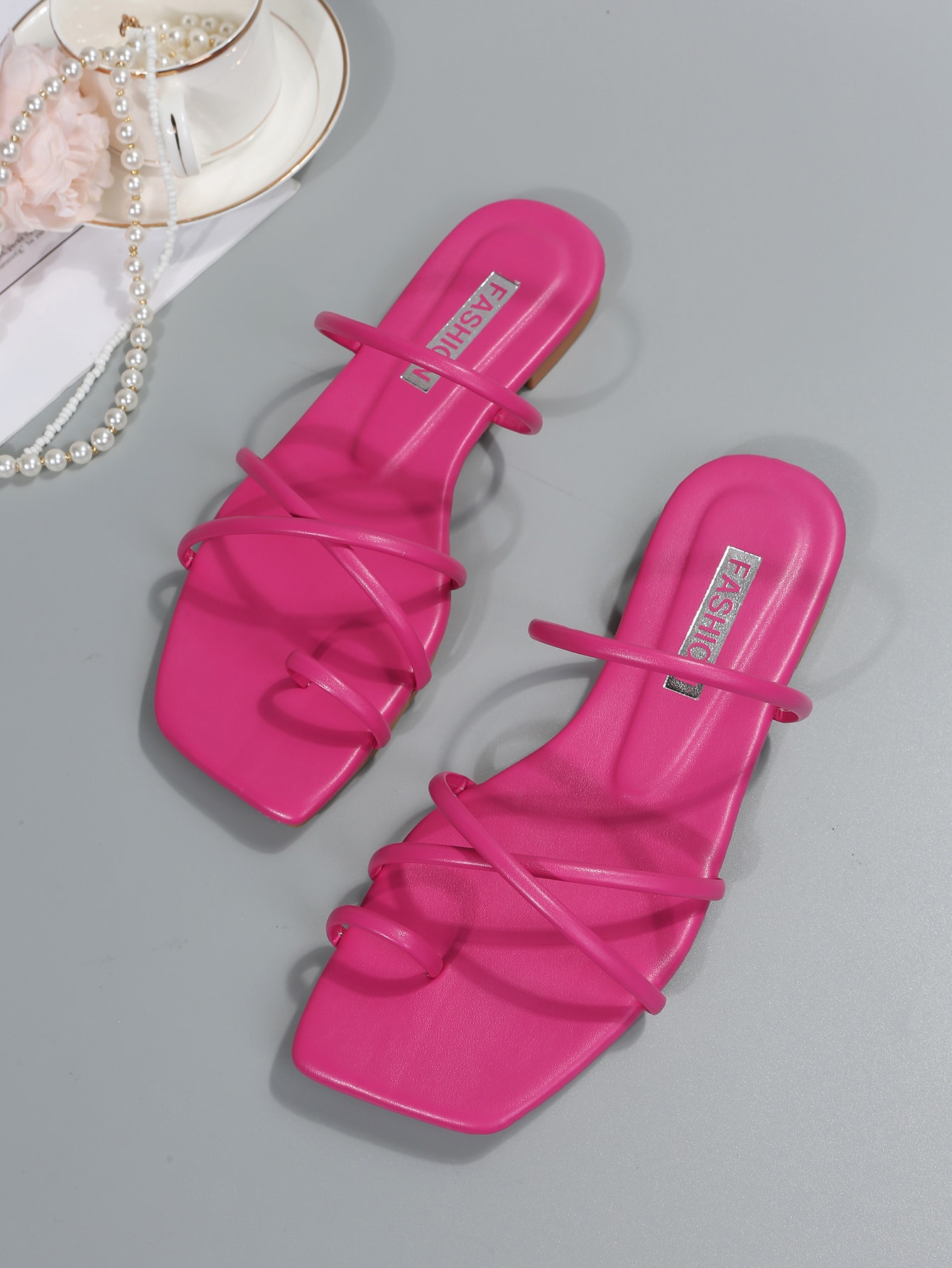 In Hot Pink Women Sandals