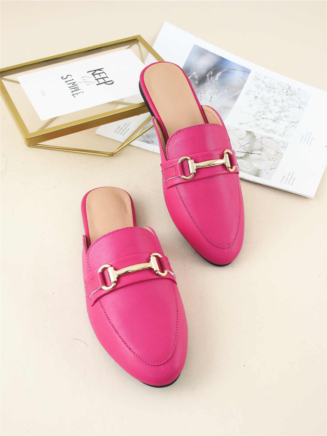 In Hot Pink Women Flats