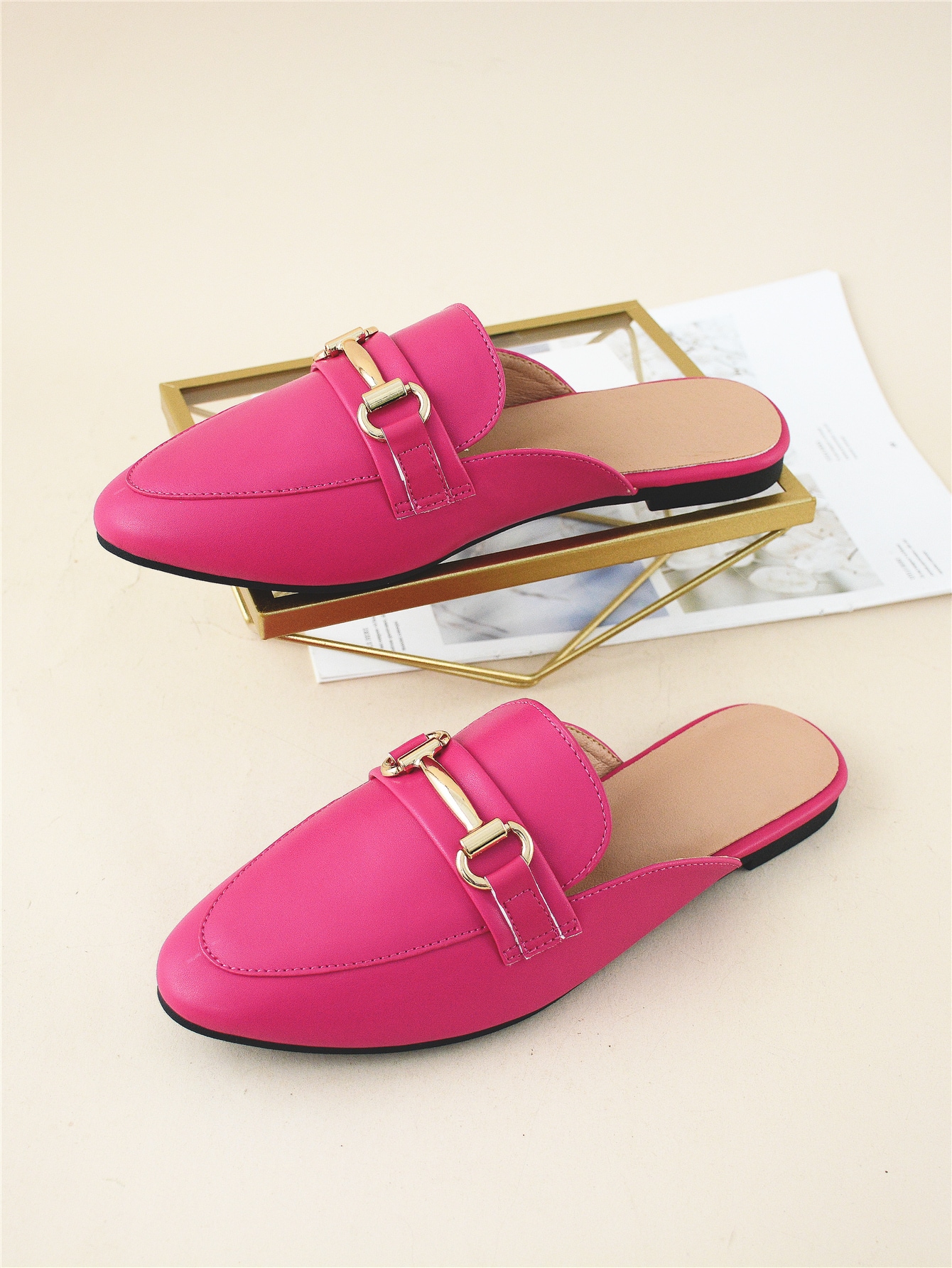 In Hot Pink Women Flats