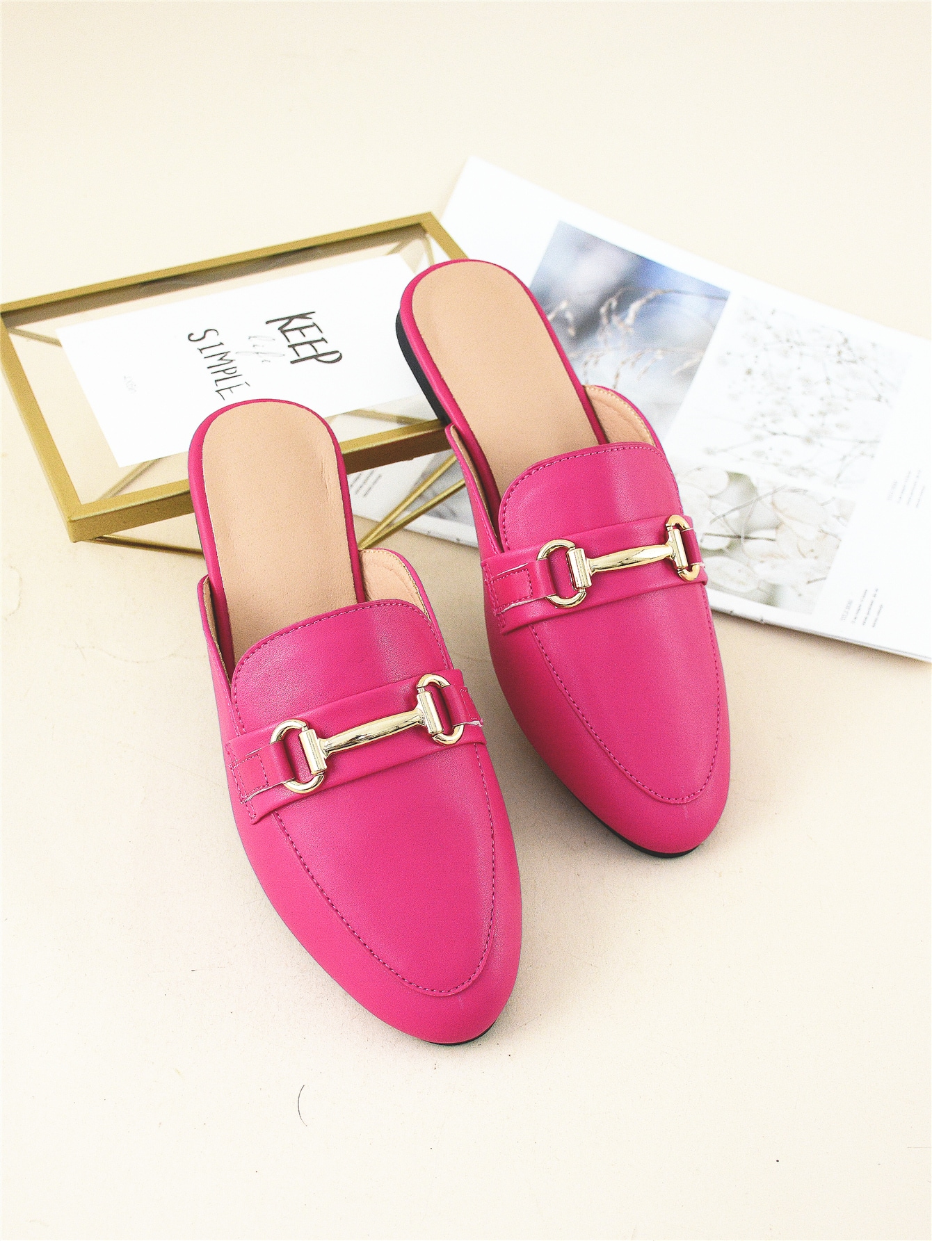 In Hot Pink Women Flats