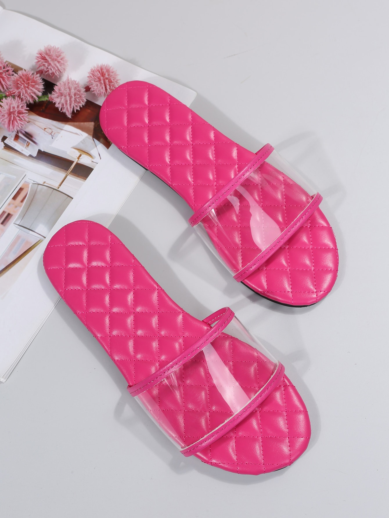 In Hot Pink Women Sandals