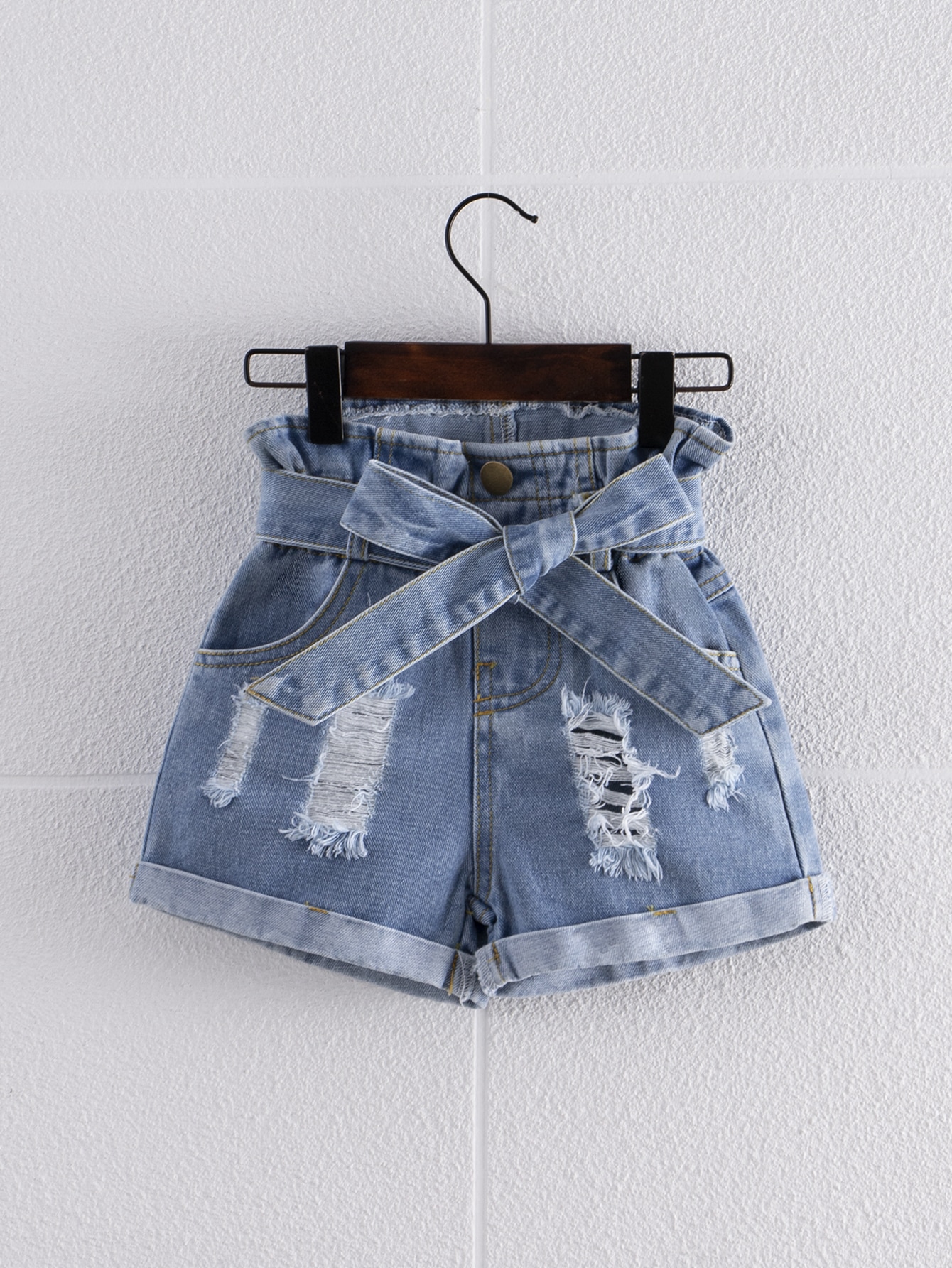 Young Girls Denim Shorts