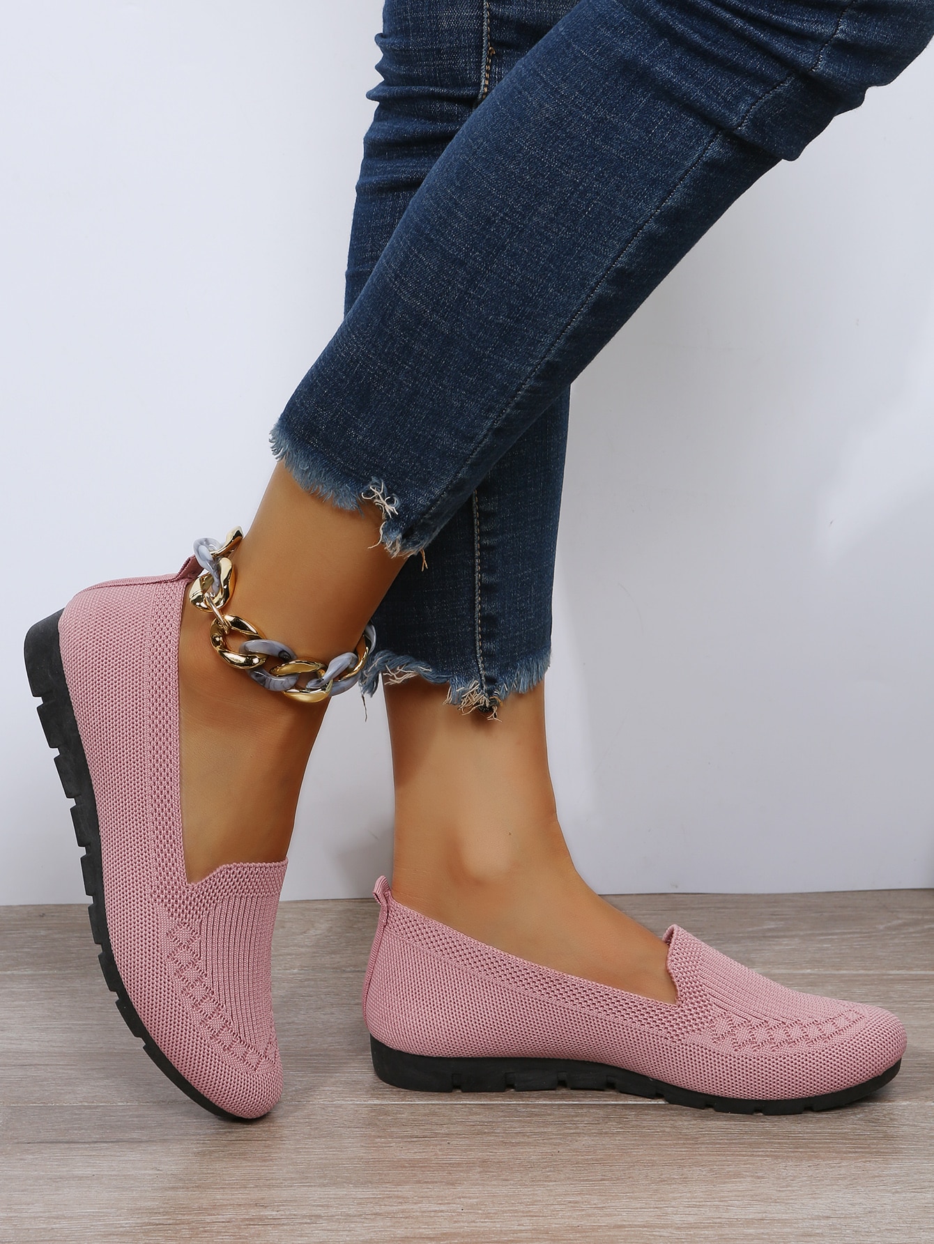 In Pink Women Flats