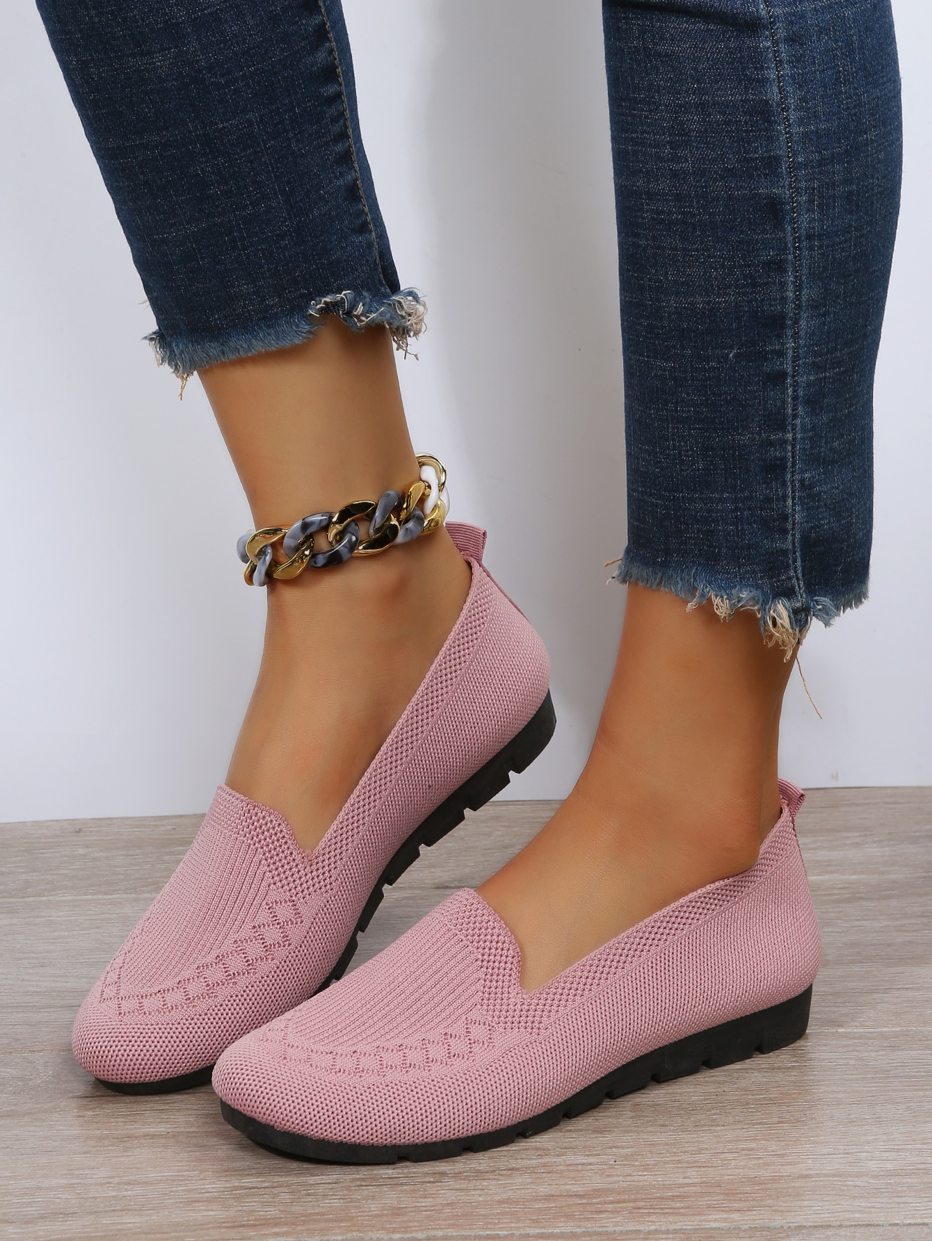 In Pink Women Flats