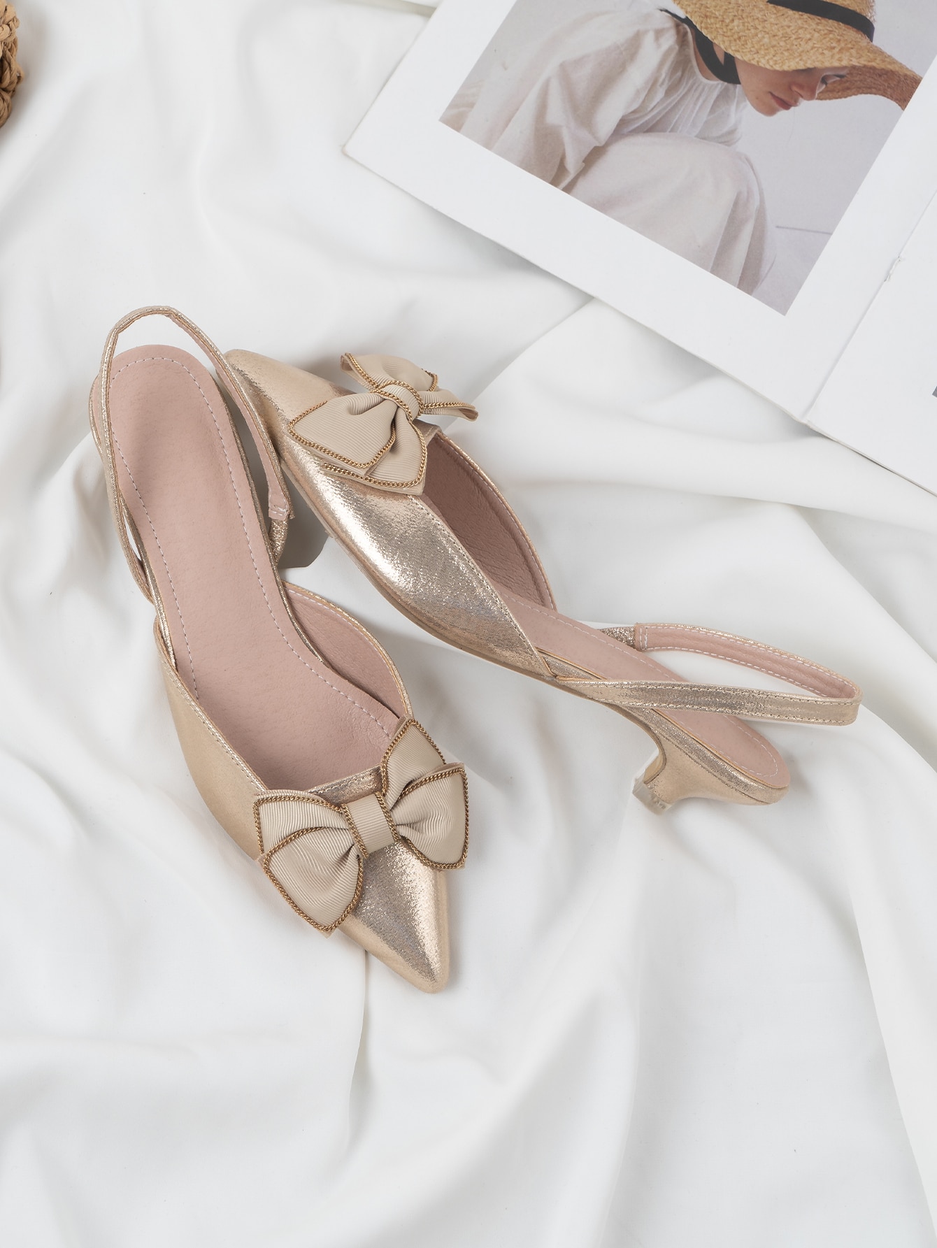 In Champagne Women Pumps