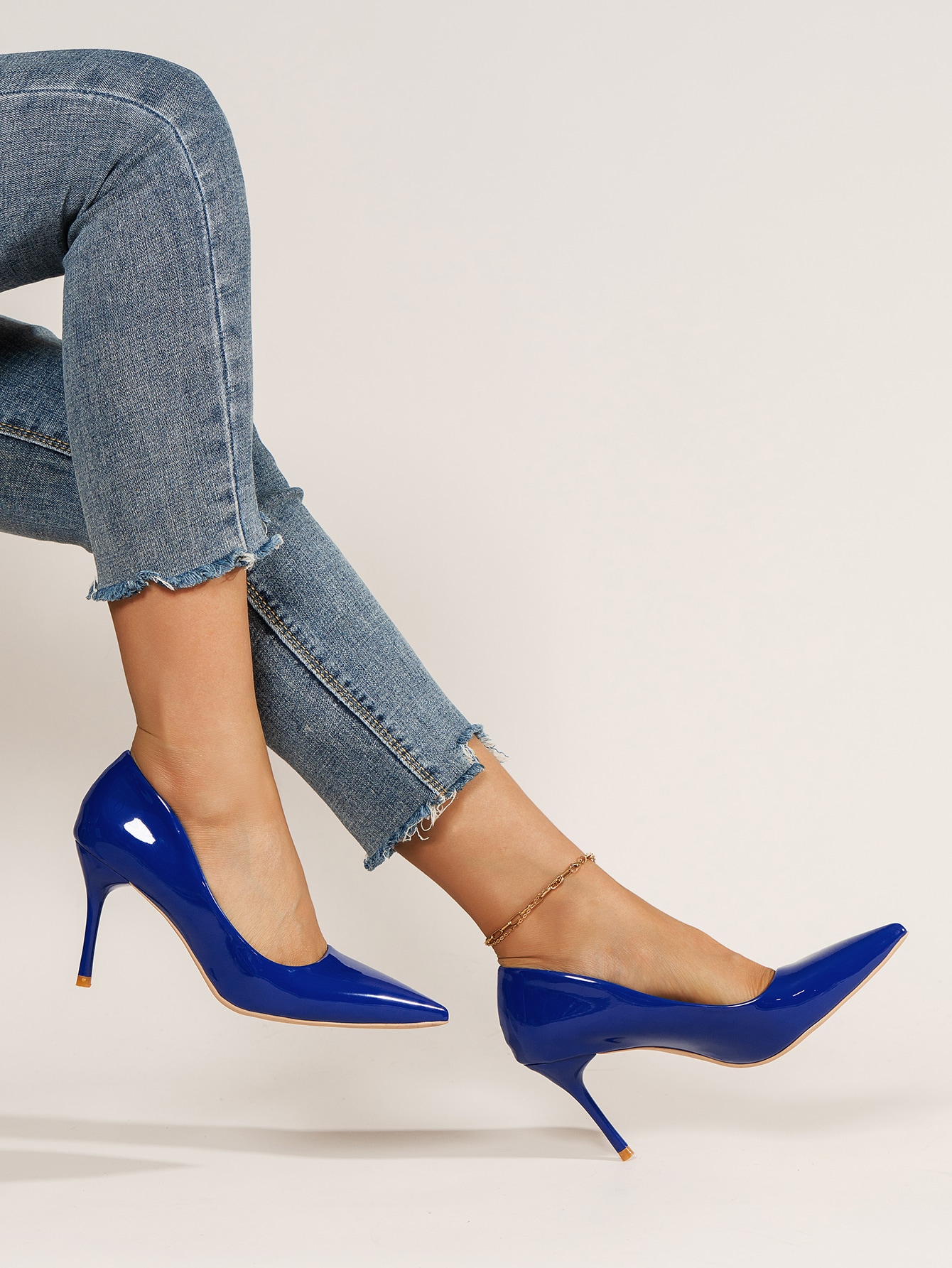 In Royal Blue Women Pumps