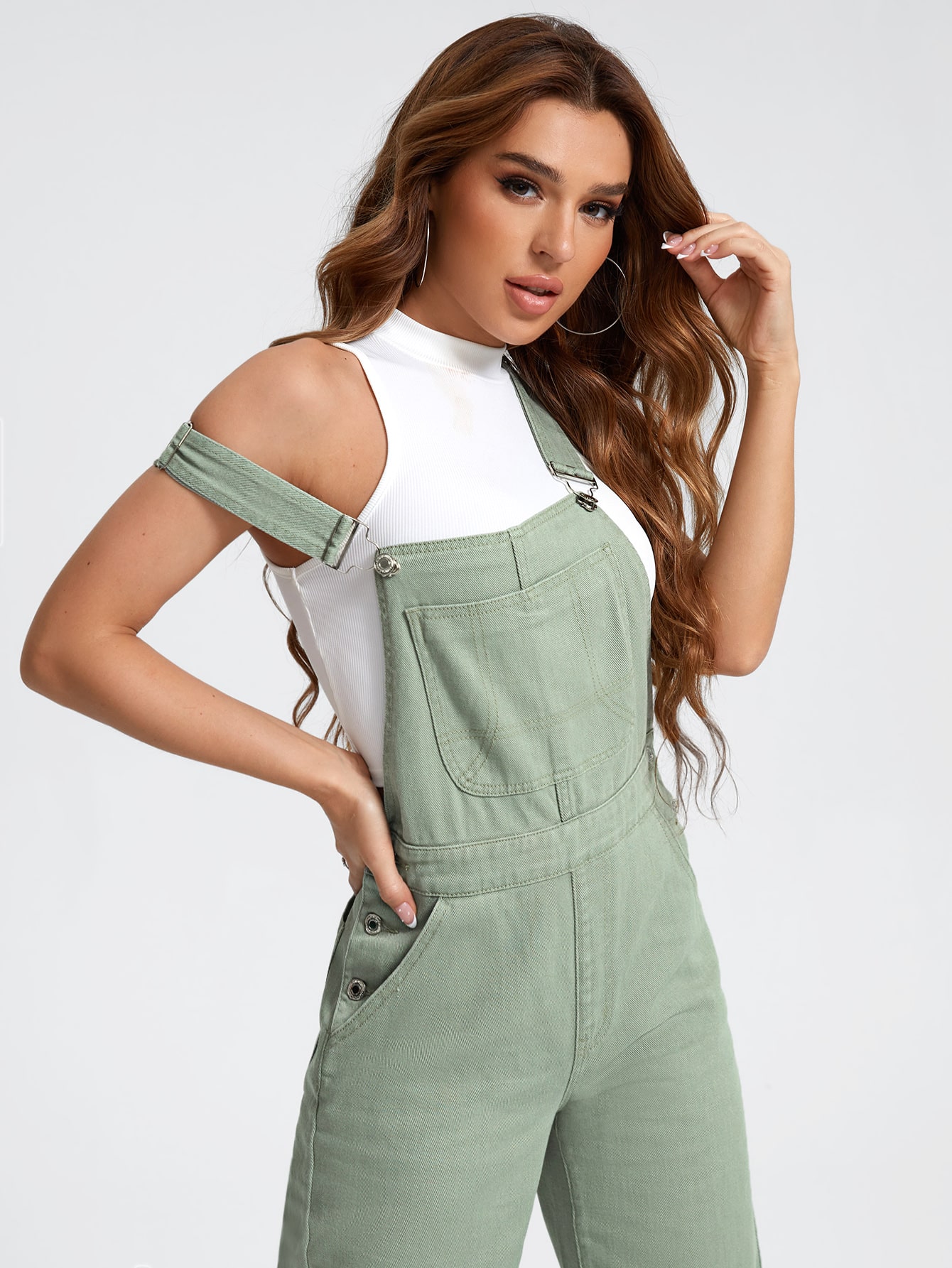 Women Denim Overalls & Jumpsuits