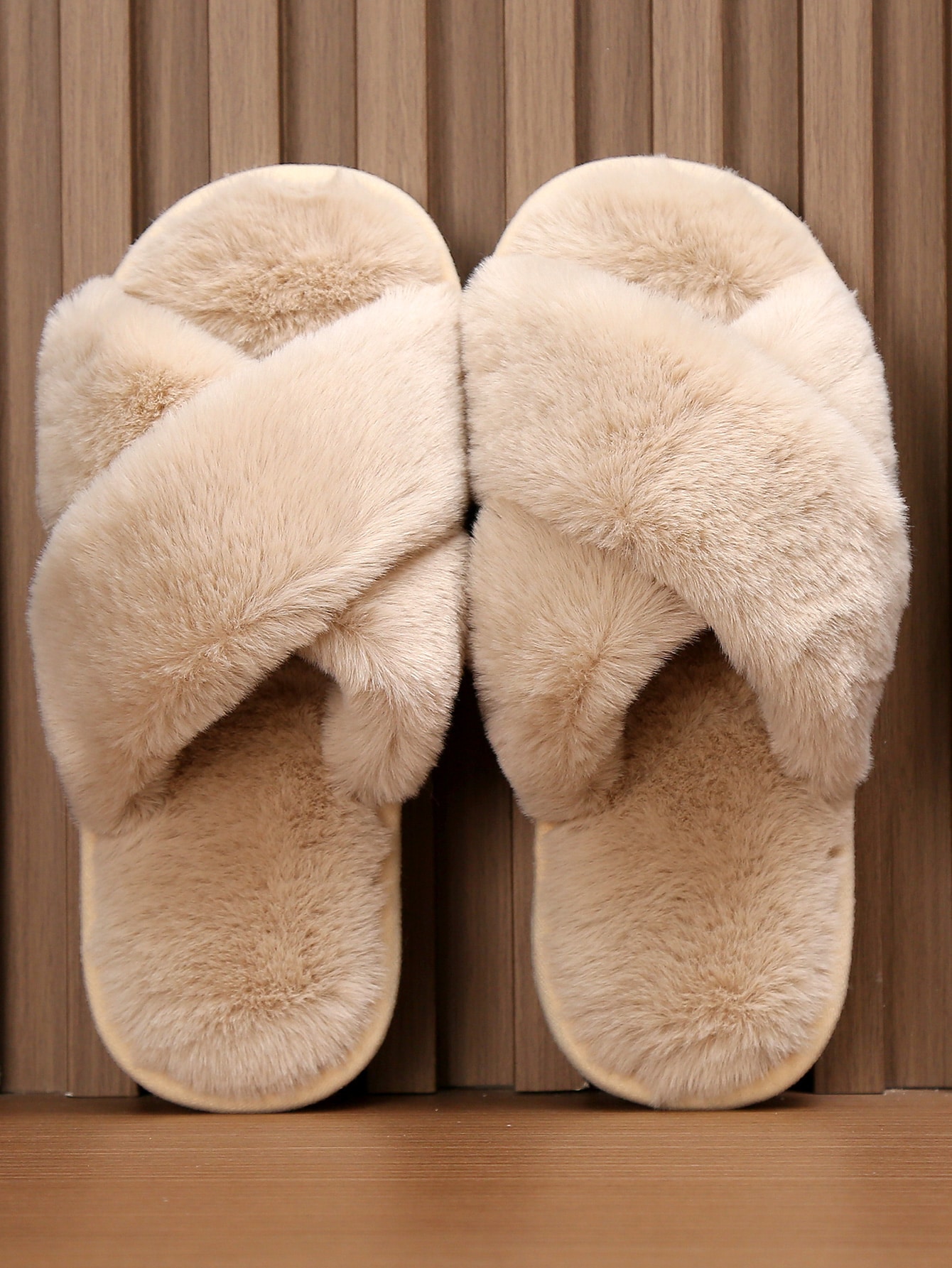 In Khaki Women Slippers