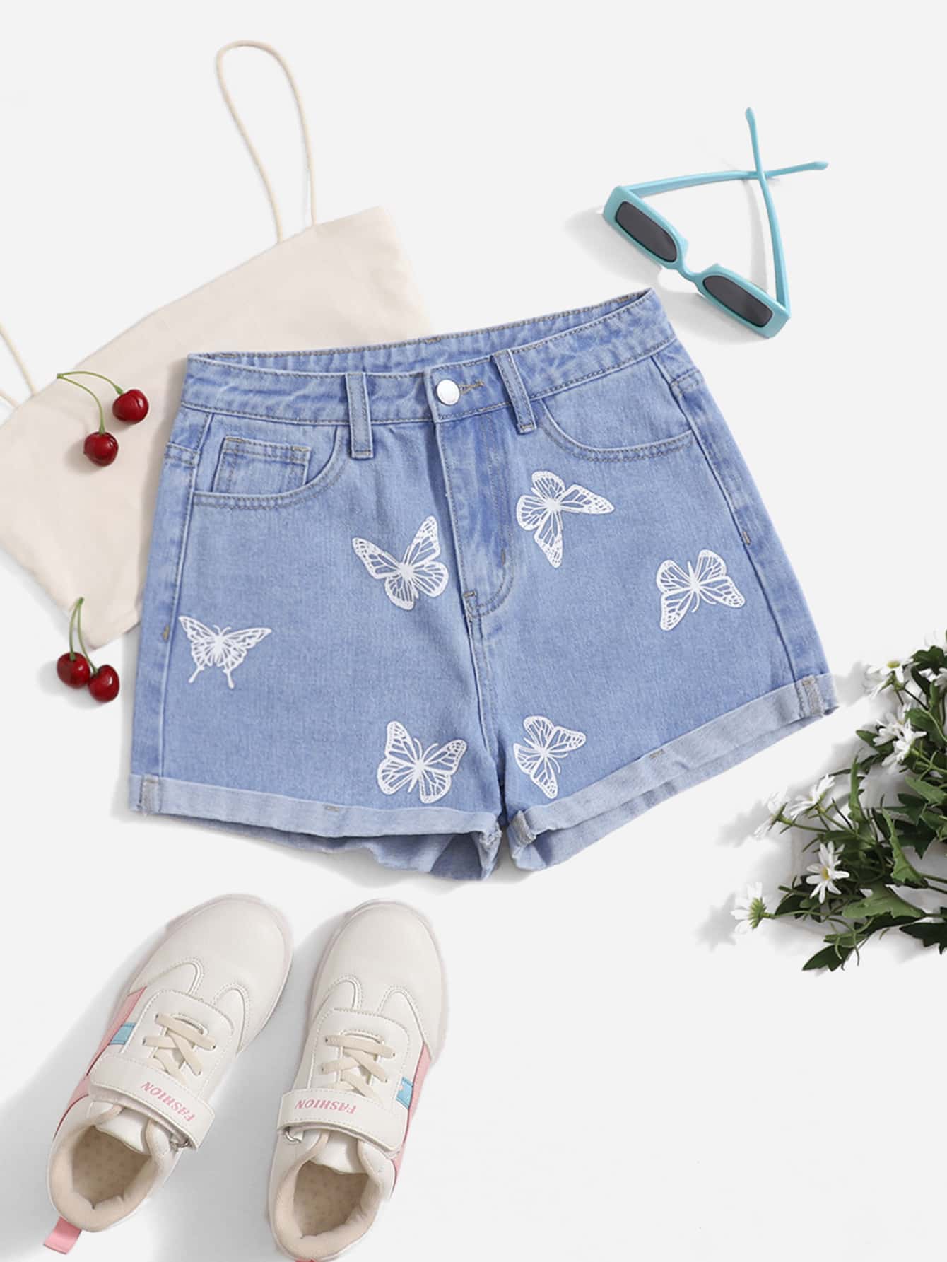 Teen Girls Denim Shorts