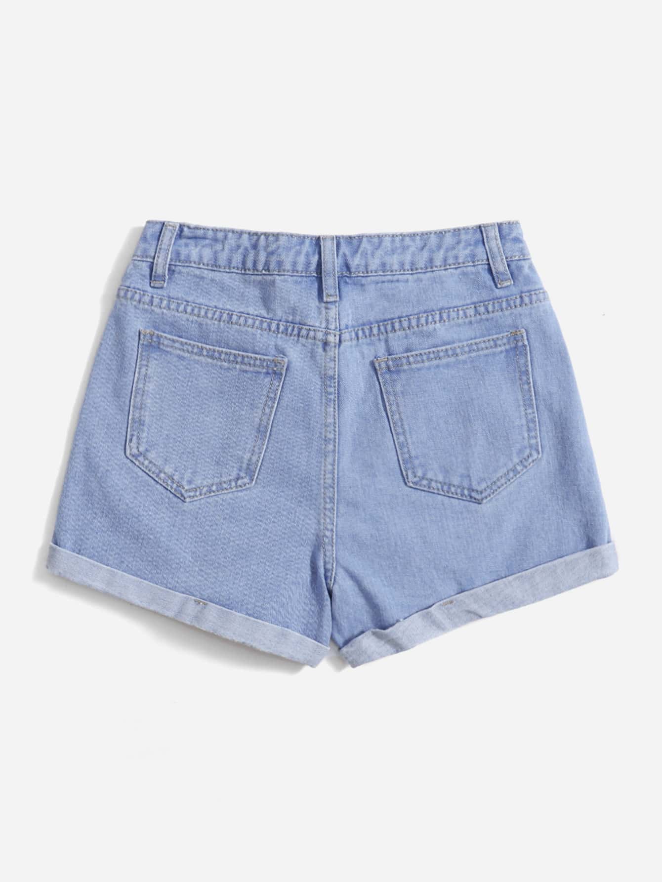 Teen Girls Denim Shorts