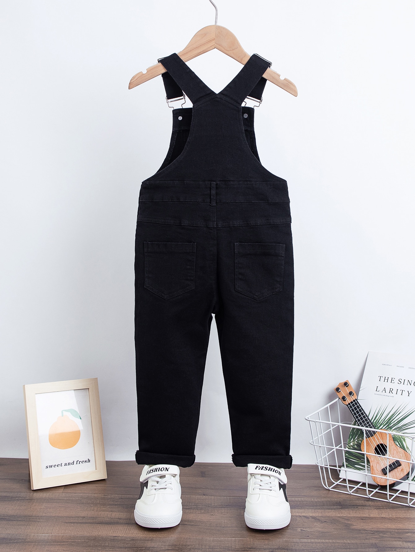 Young Girls Denim Overalls & Jumpsuits