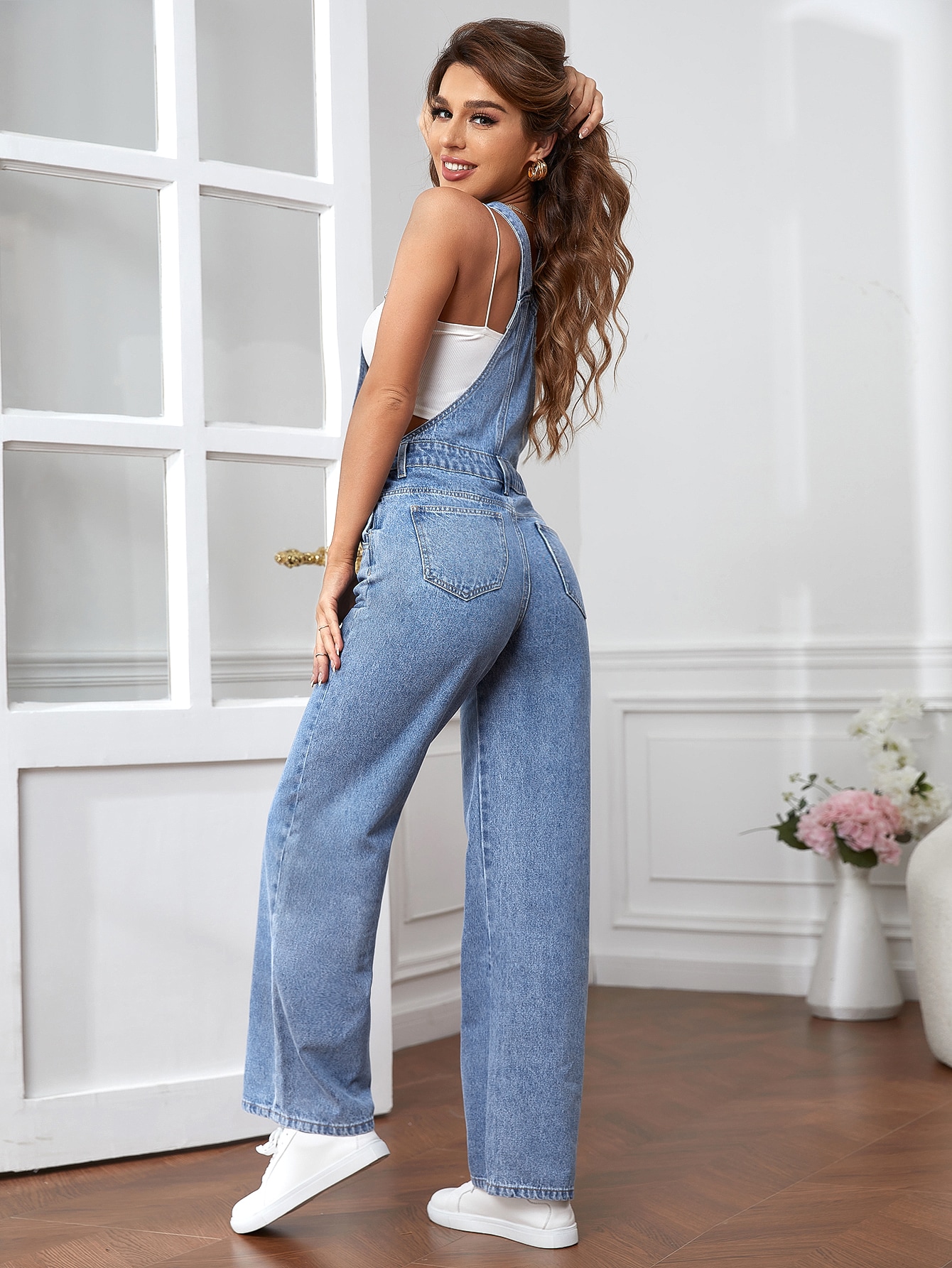 Women Denim Overalls & Jumpsuits