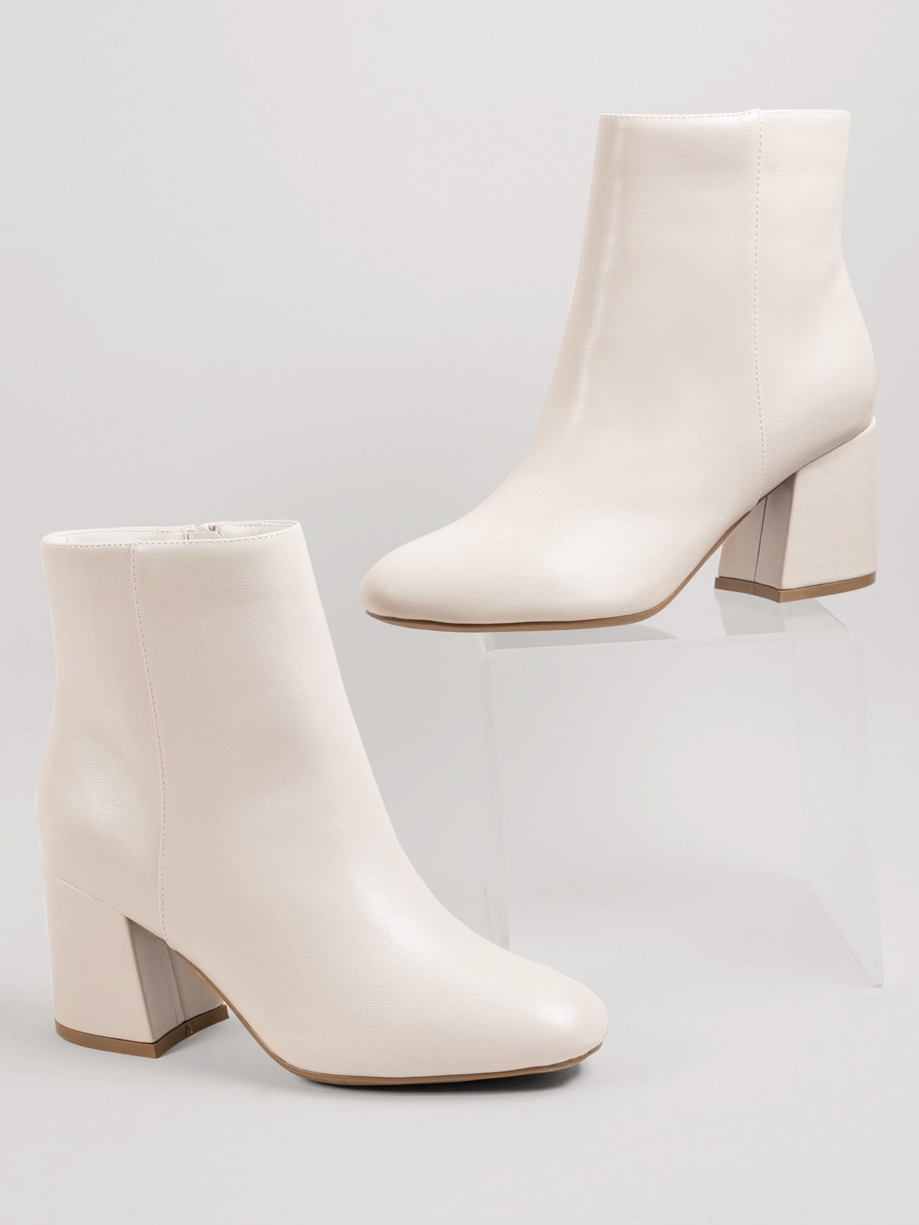 In Beige Women Fashion Boots