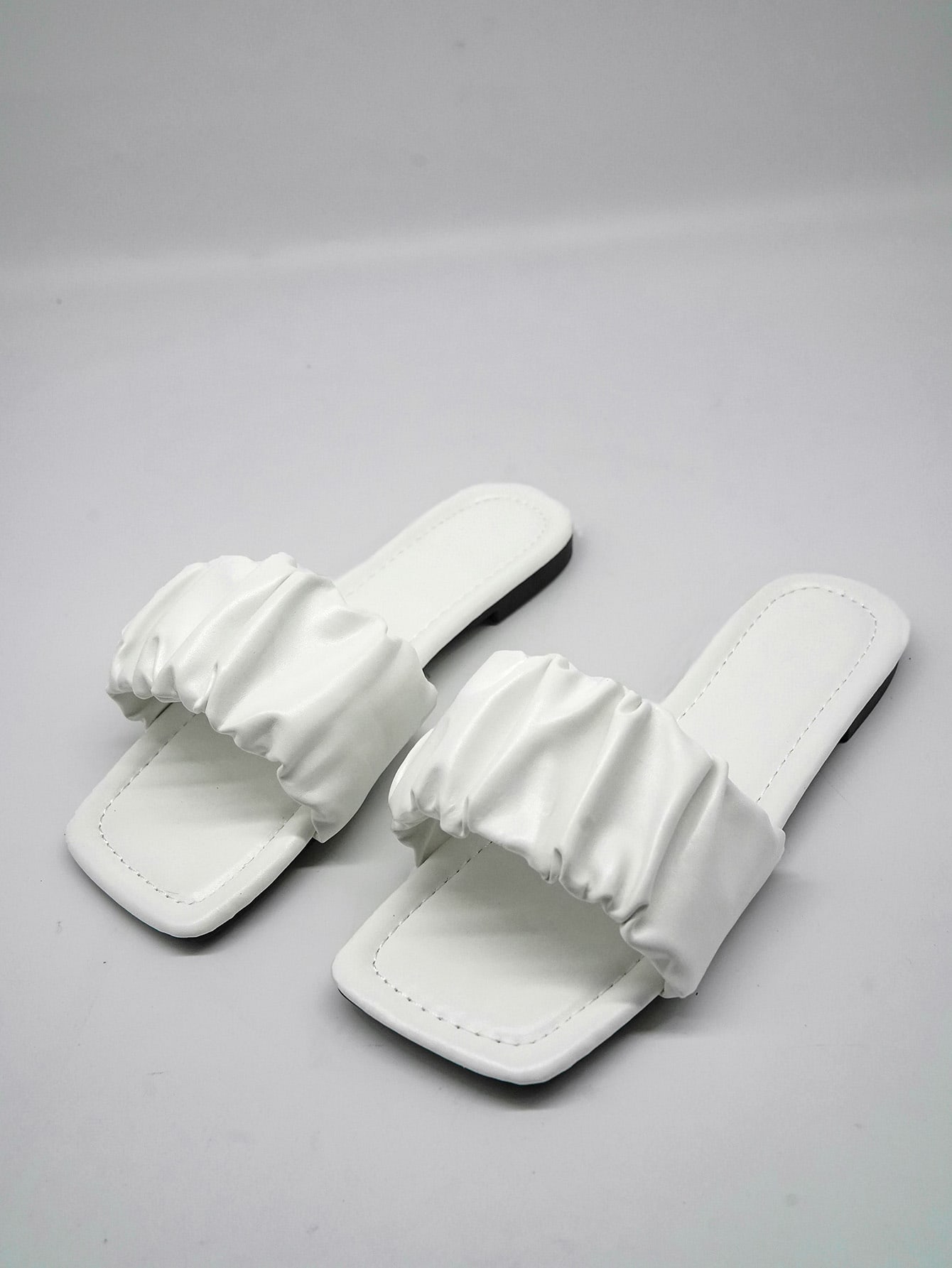 In White Women Flat Sandals