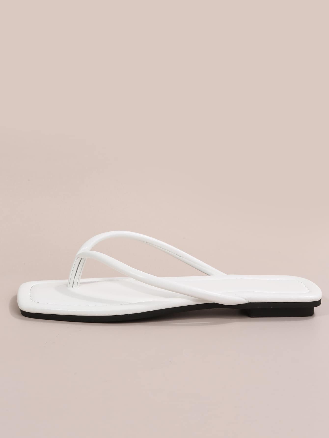 In White Women Flat Sandals