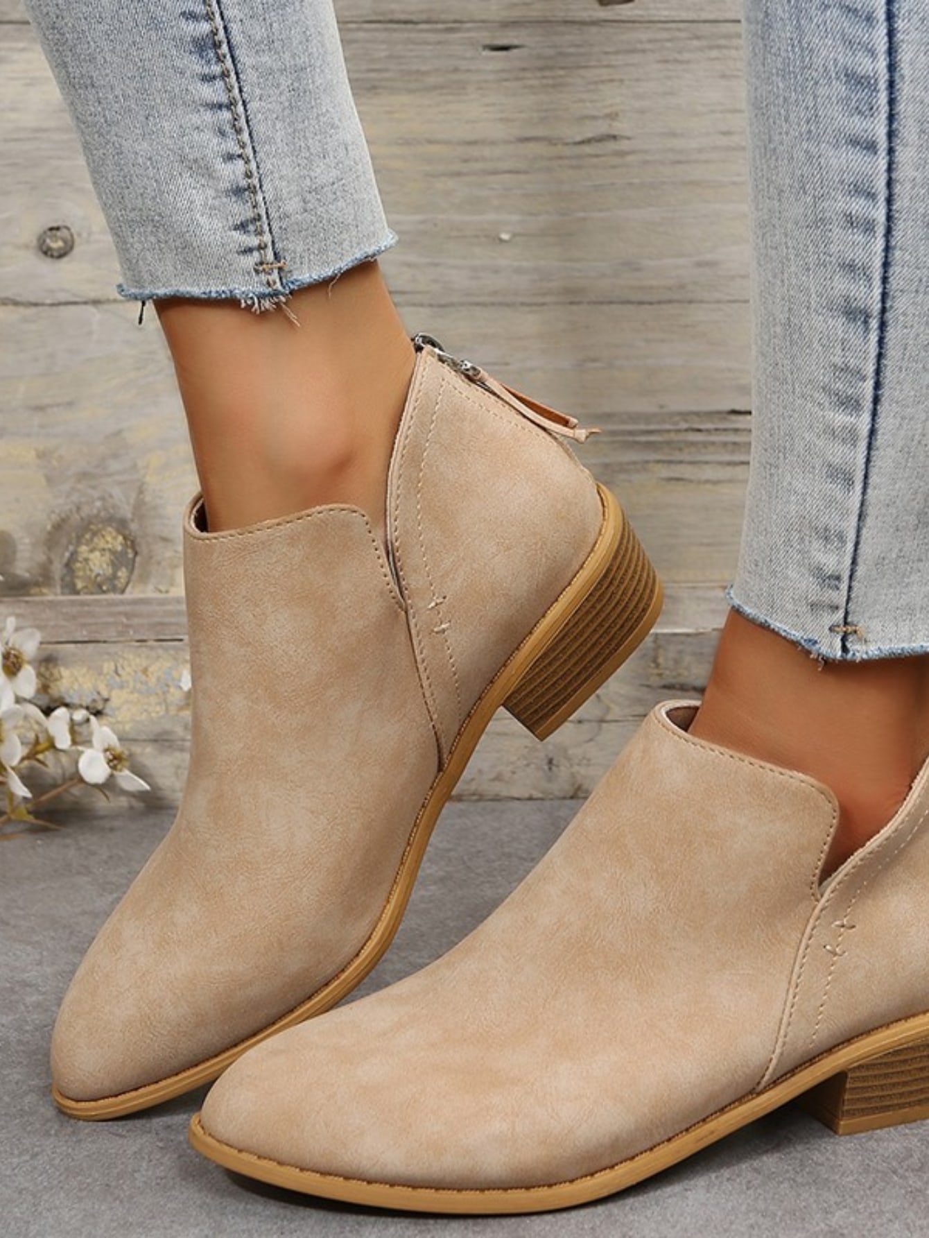 In Khaki Women Ankle Boots & Booties