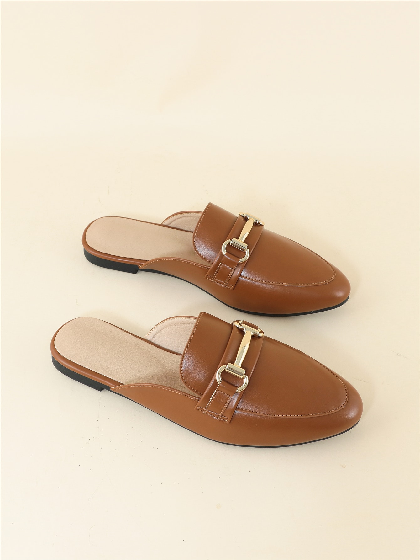 In Brown Women Flats