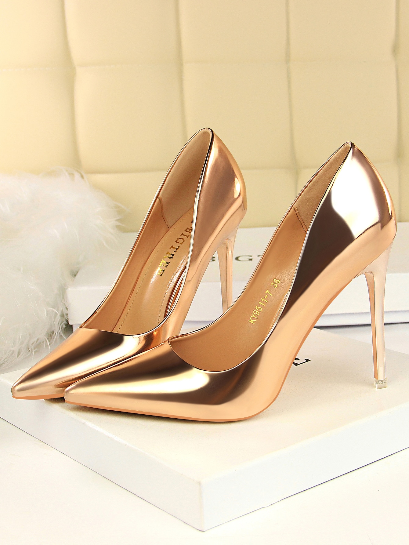 In Champagne Women Pumps