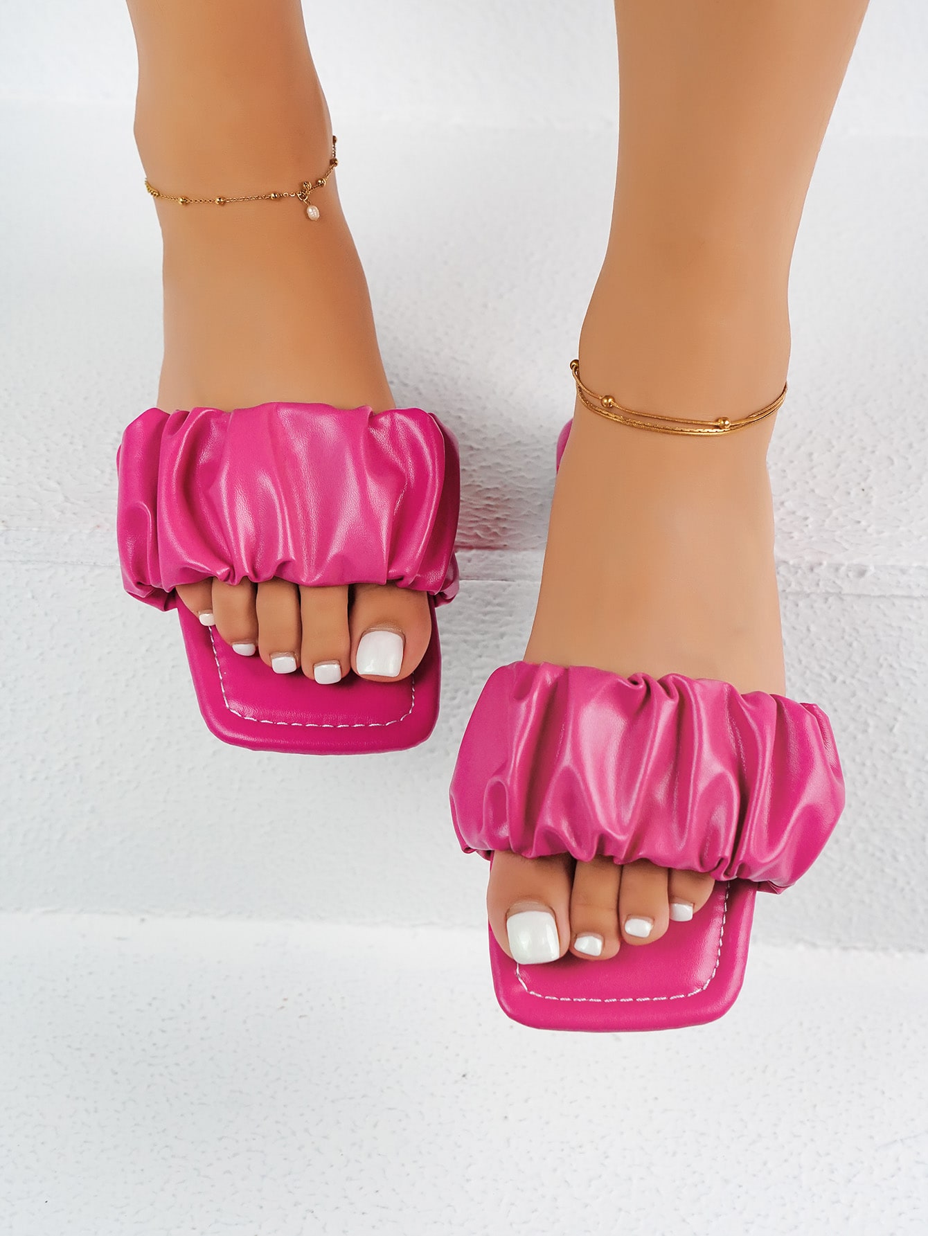 In Hot Pink Women Sandals