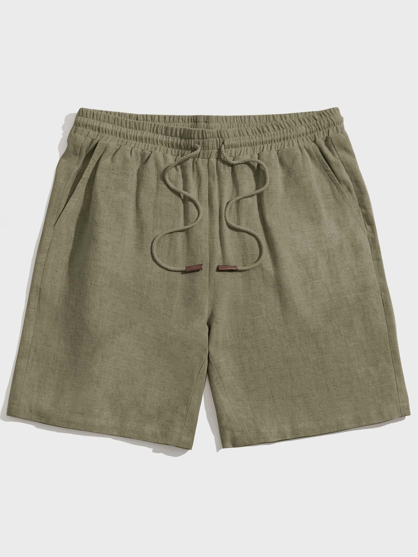 Men Linen Shorts