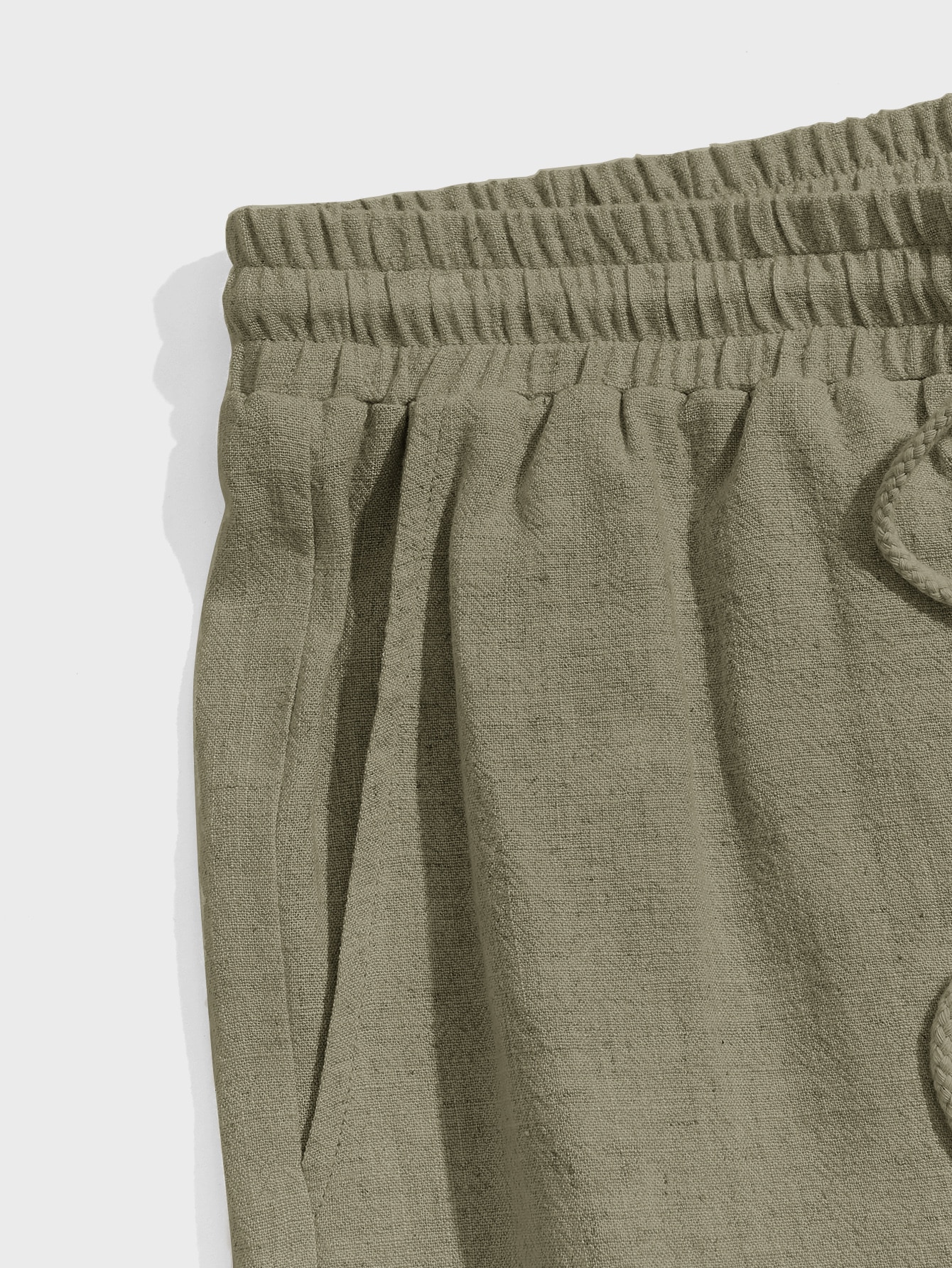 Men Linen Shorts