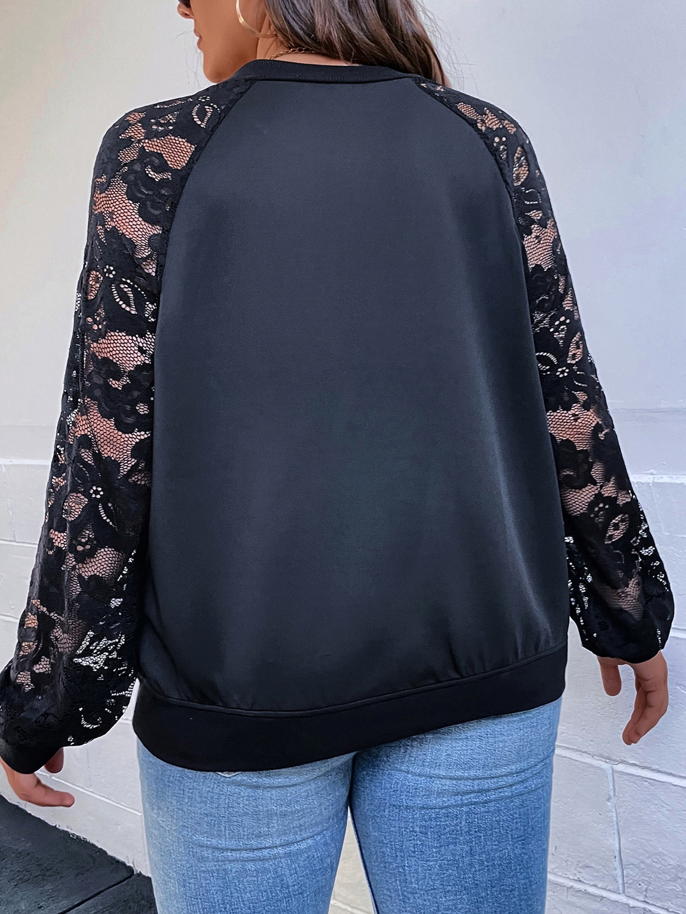 In Black Plus Size Jackets