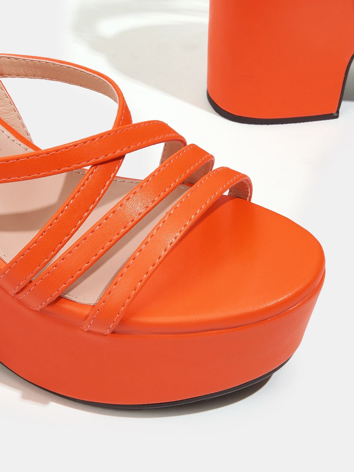 In Orange Women Platforms & Wedge Sandals