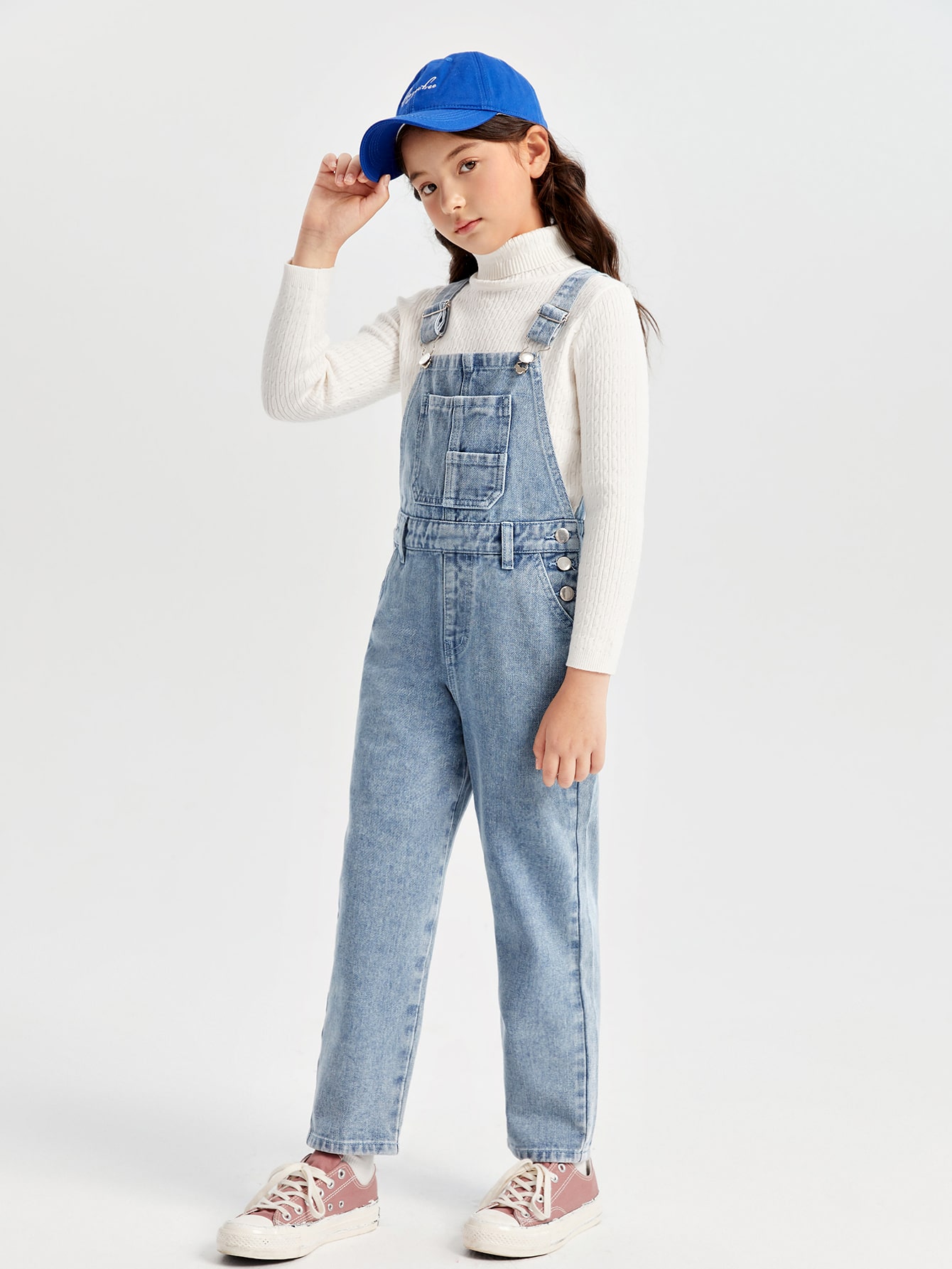 Tween Girls Denim Overalls & Jumpsuits