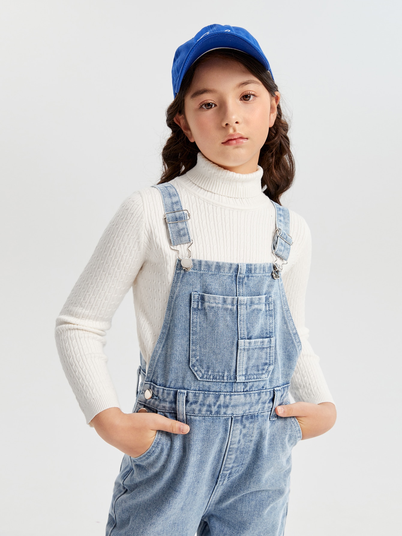 Tween Girls Denim Overalls & Jumpsuits