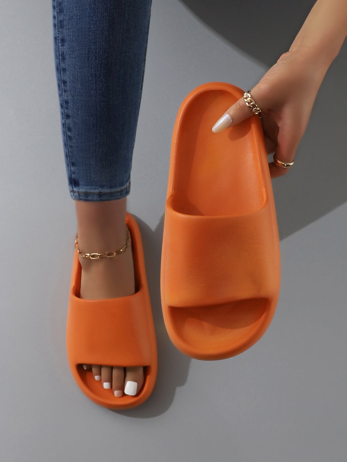 In Orange Women Shoes