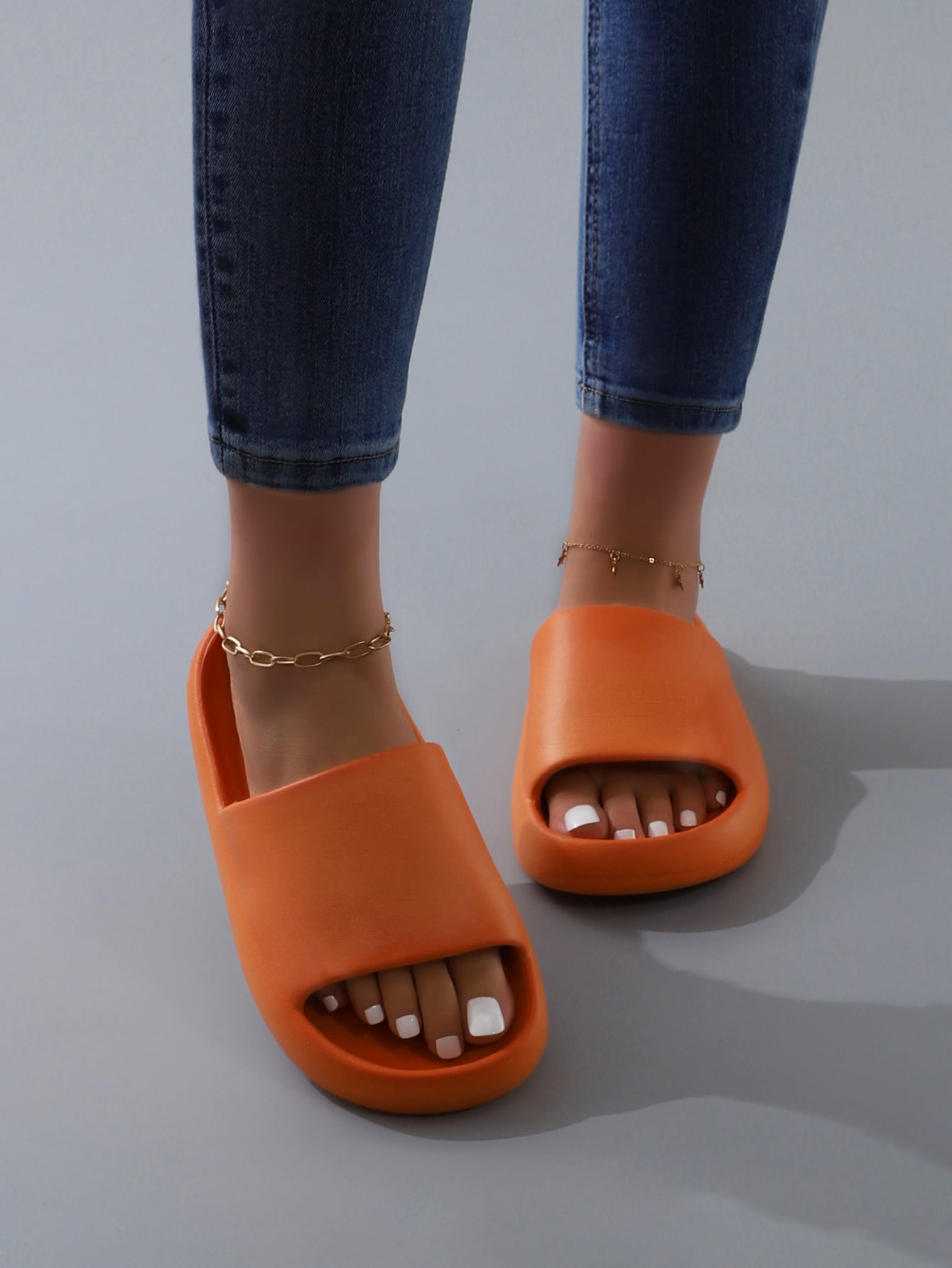 In Orange Women Shoes