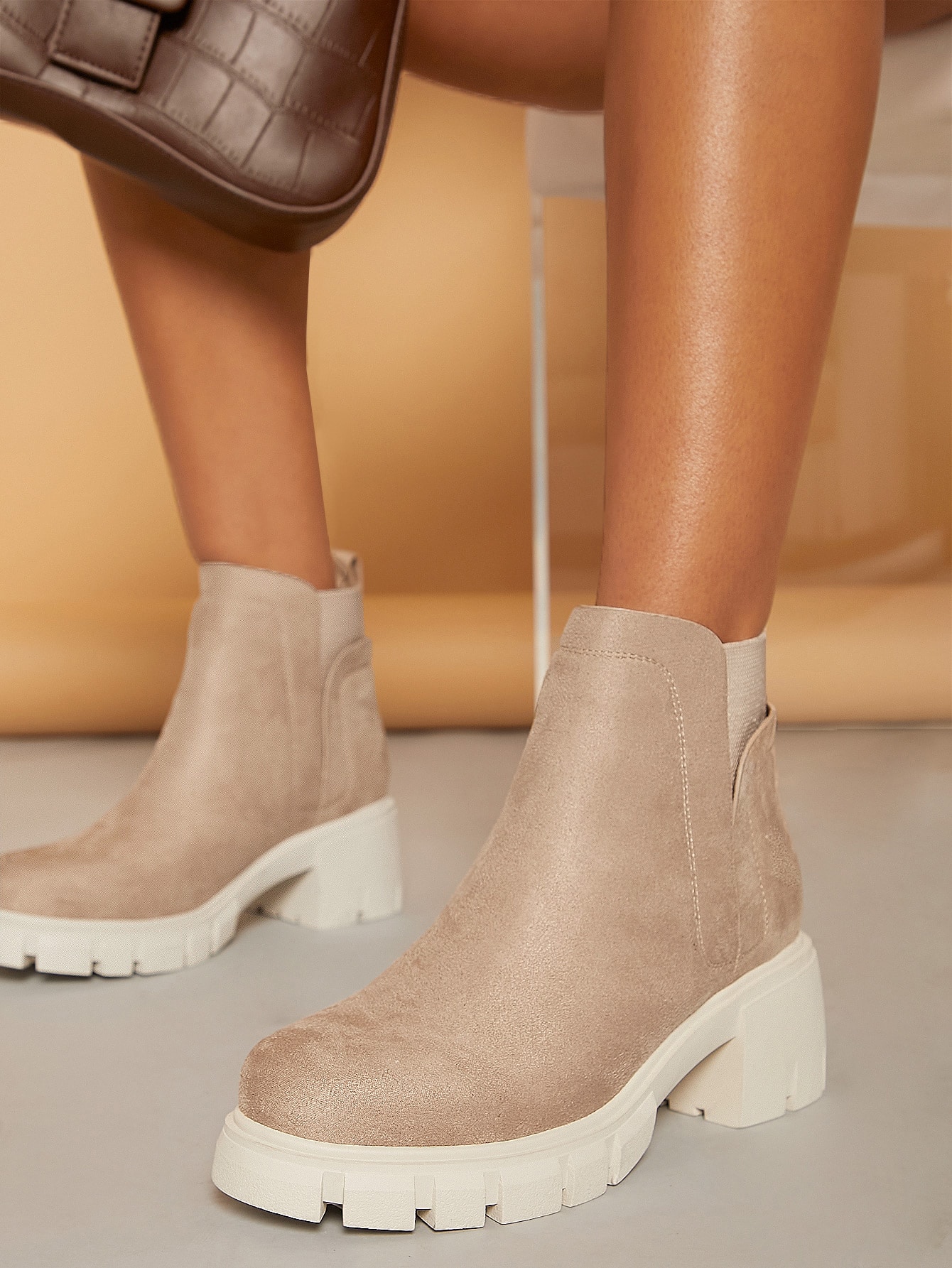 In Khaki Women Ankle Boots & Booties