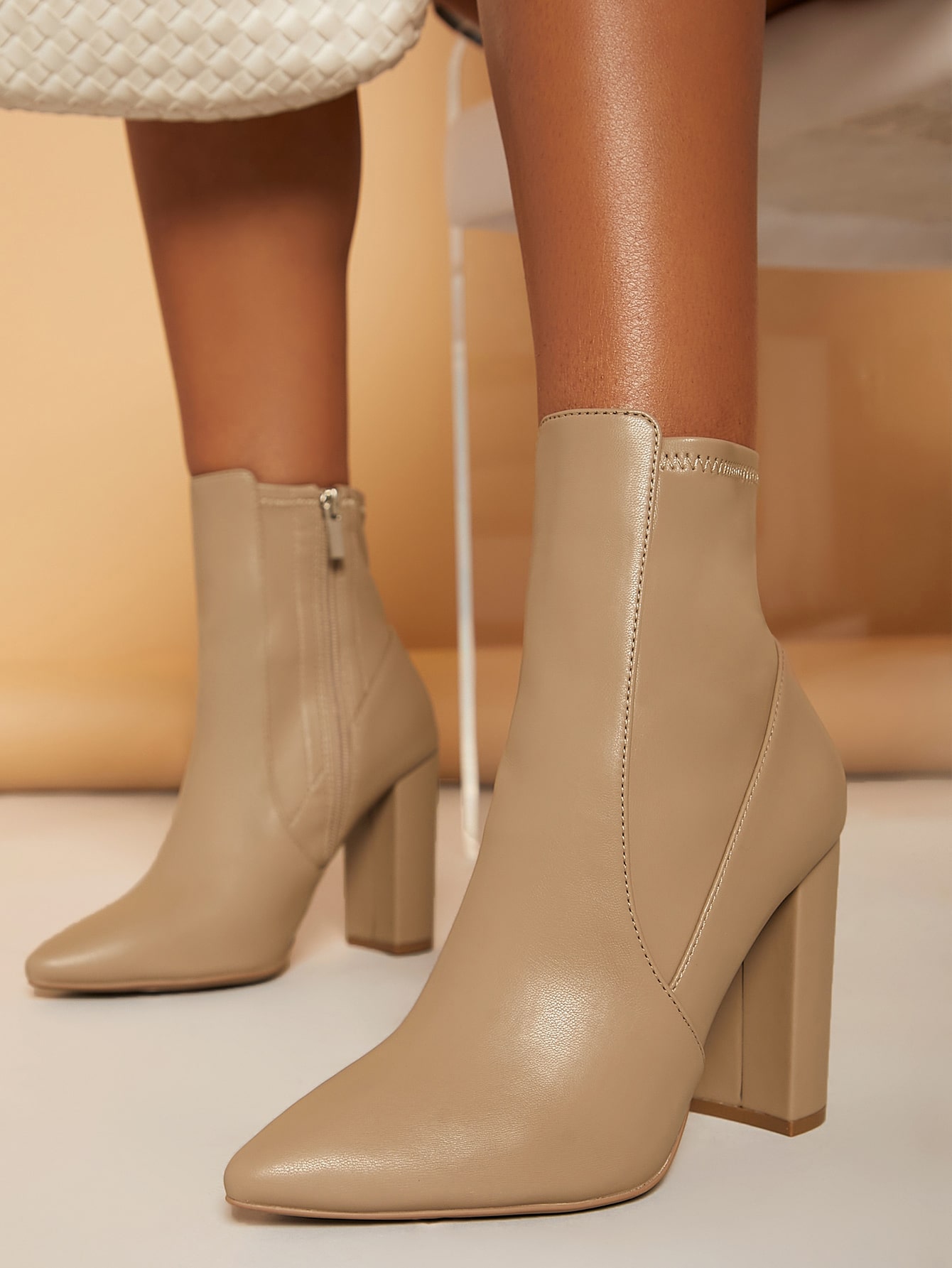 In Khaki Women Ankle Boots & Booties