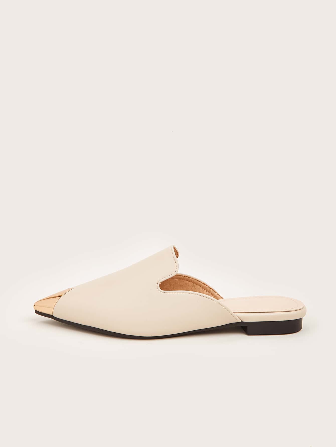 In Beige Women Flats