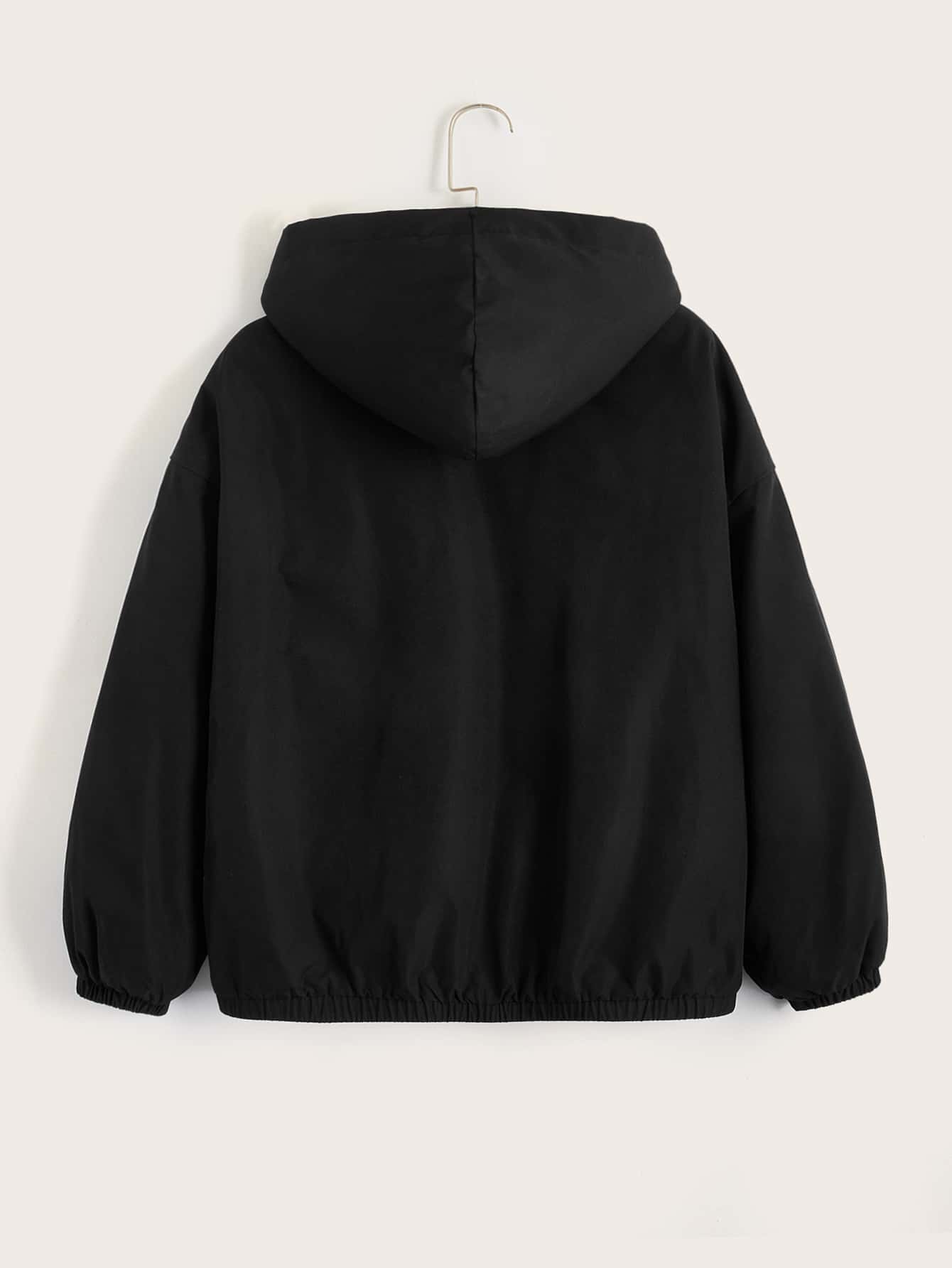 In Black Plus Size Jackets