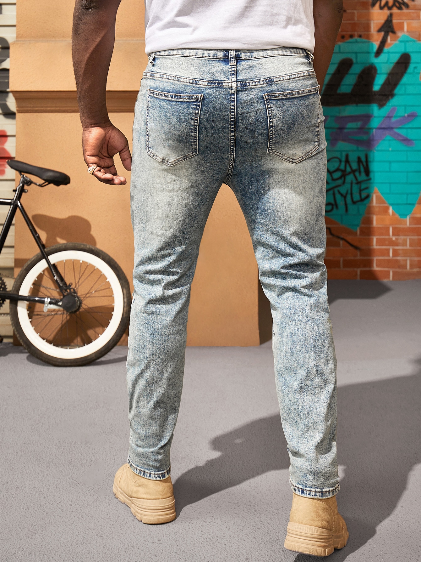 Men Plus Size Denim