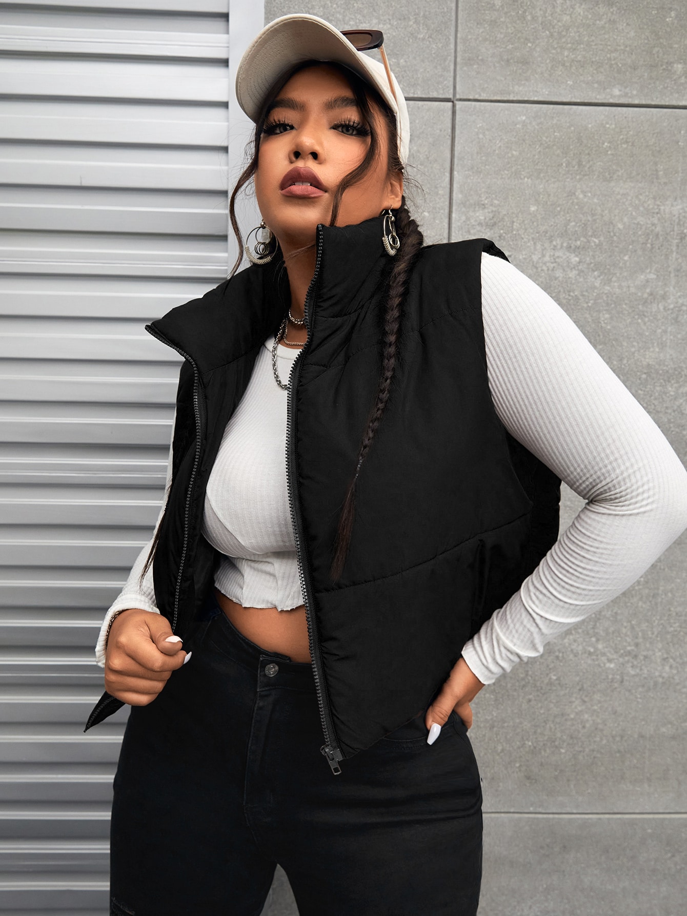 In Casual Plus Size Winter Coats