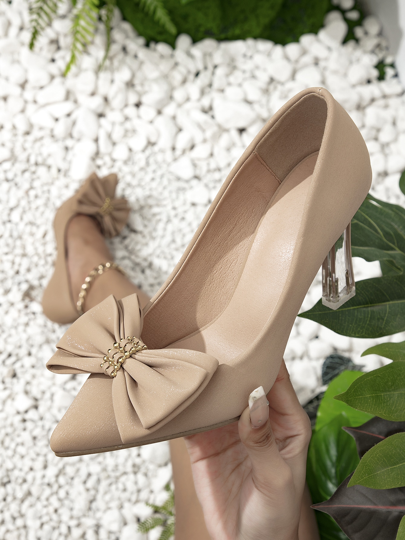 In Apricot Women Pumps