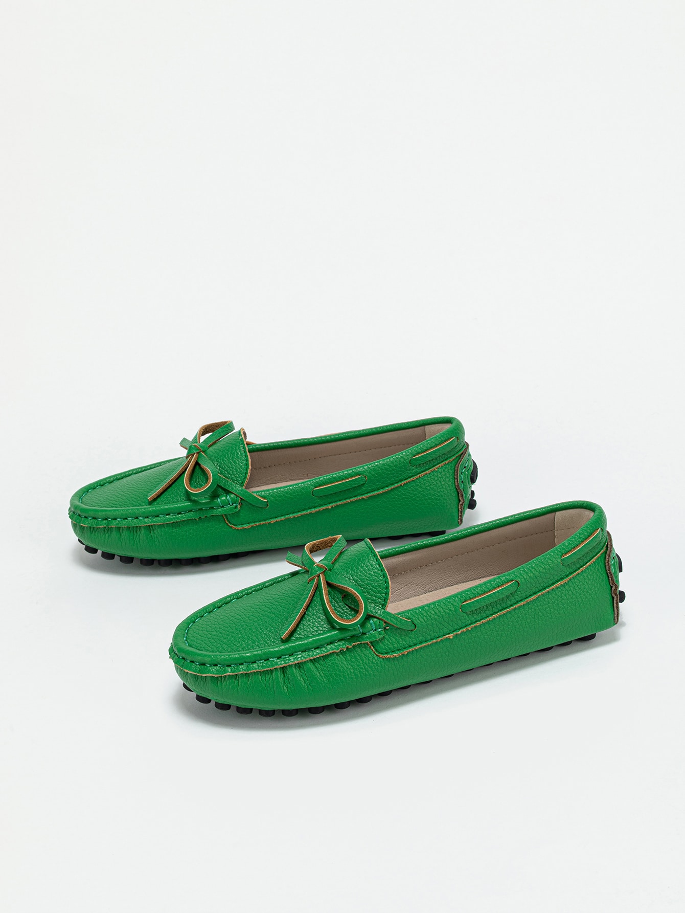 In Green Women Flats