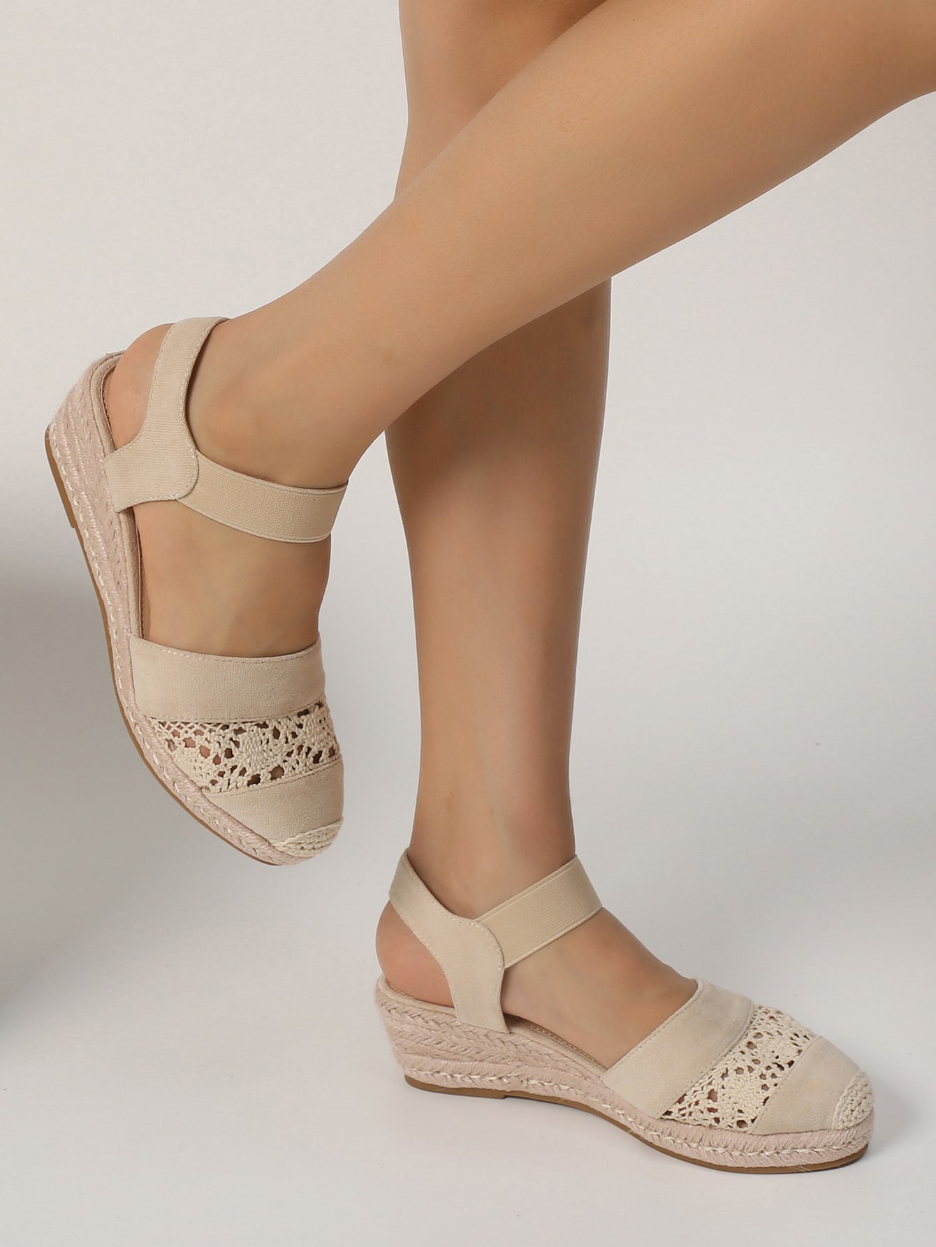 In Apricot Women Wedges & Flatform