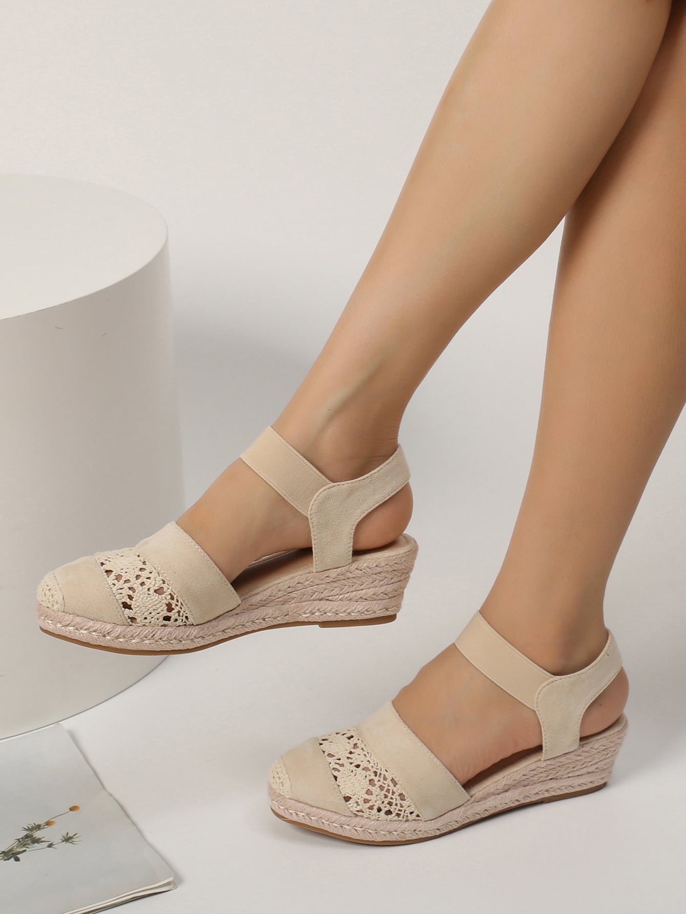 In Apricot Women Wedges & Flatform