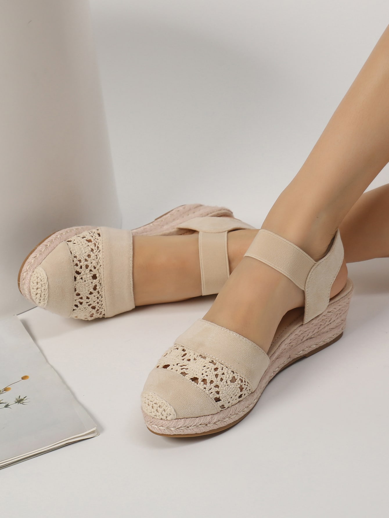 In Apricot Women Wedges & Flatform