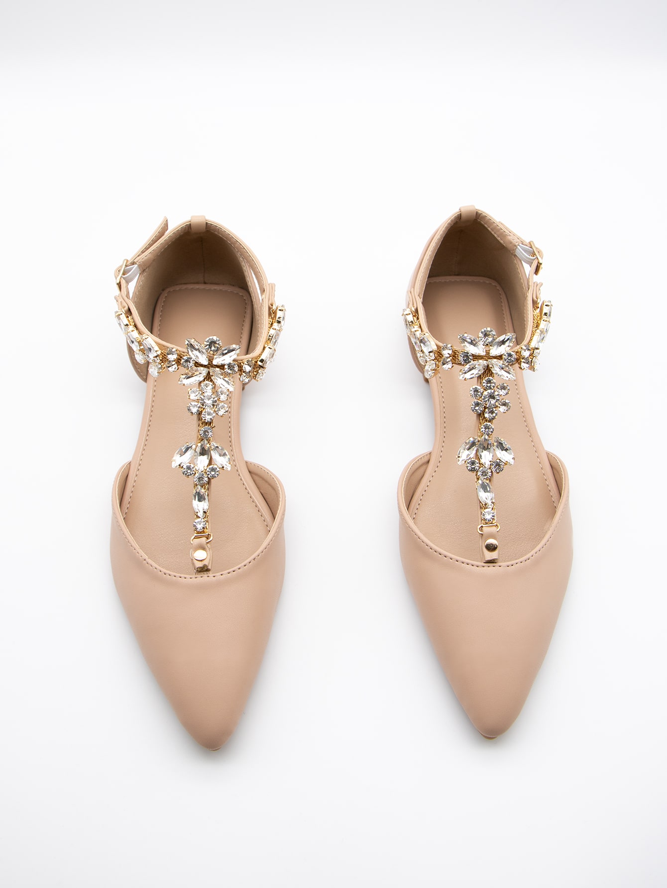 In Apricot Women Flats