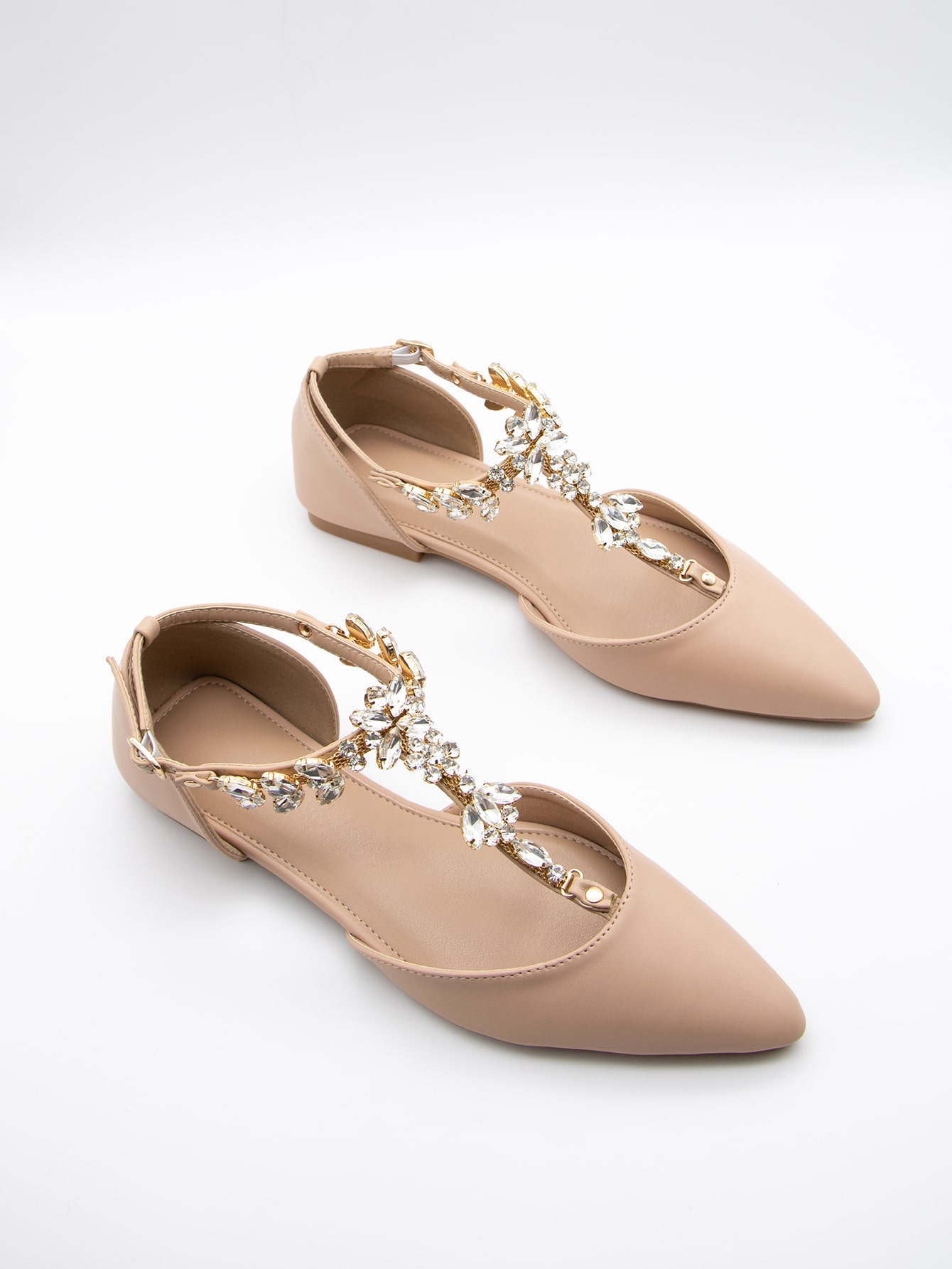 In Apricot Women Flats