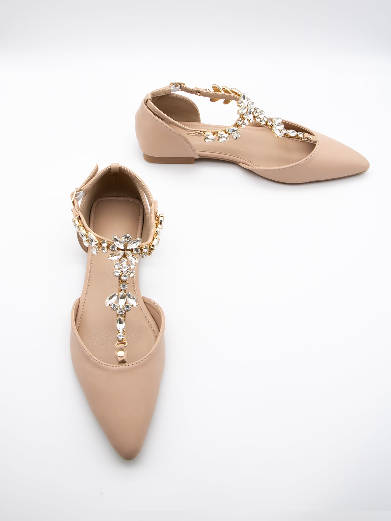 In Apricot Women Flats