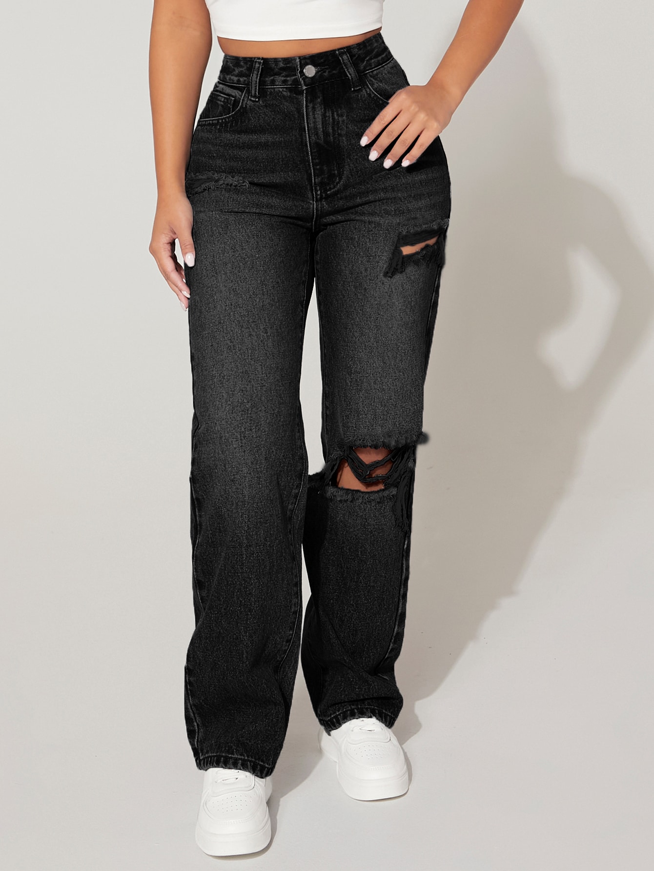 In Black Women Denim