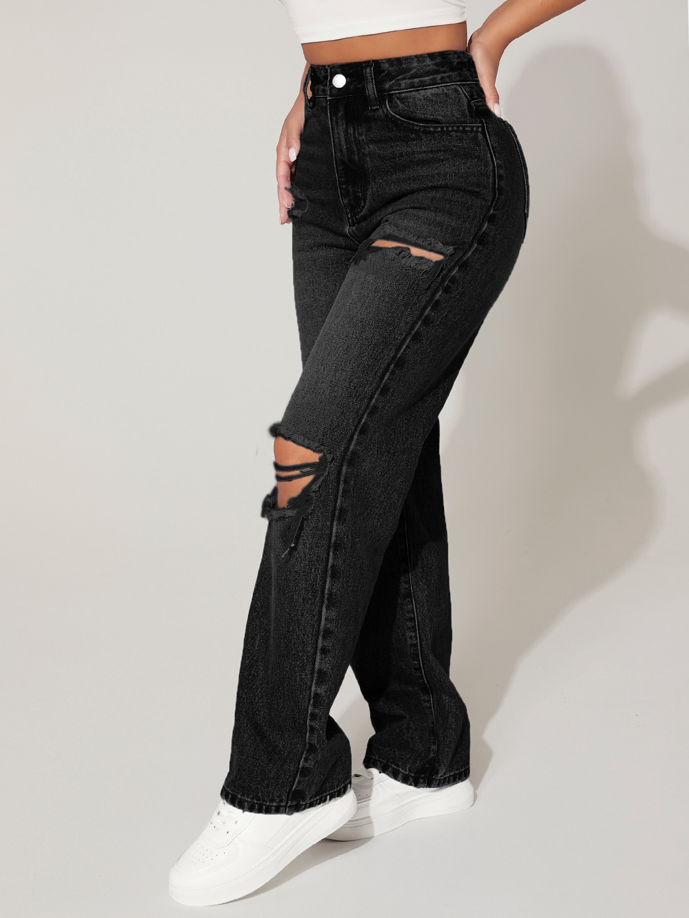 In Black Women Denim